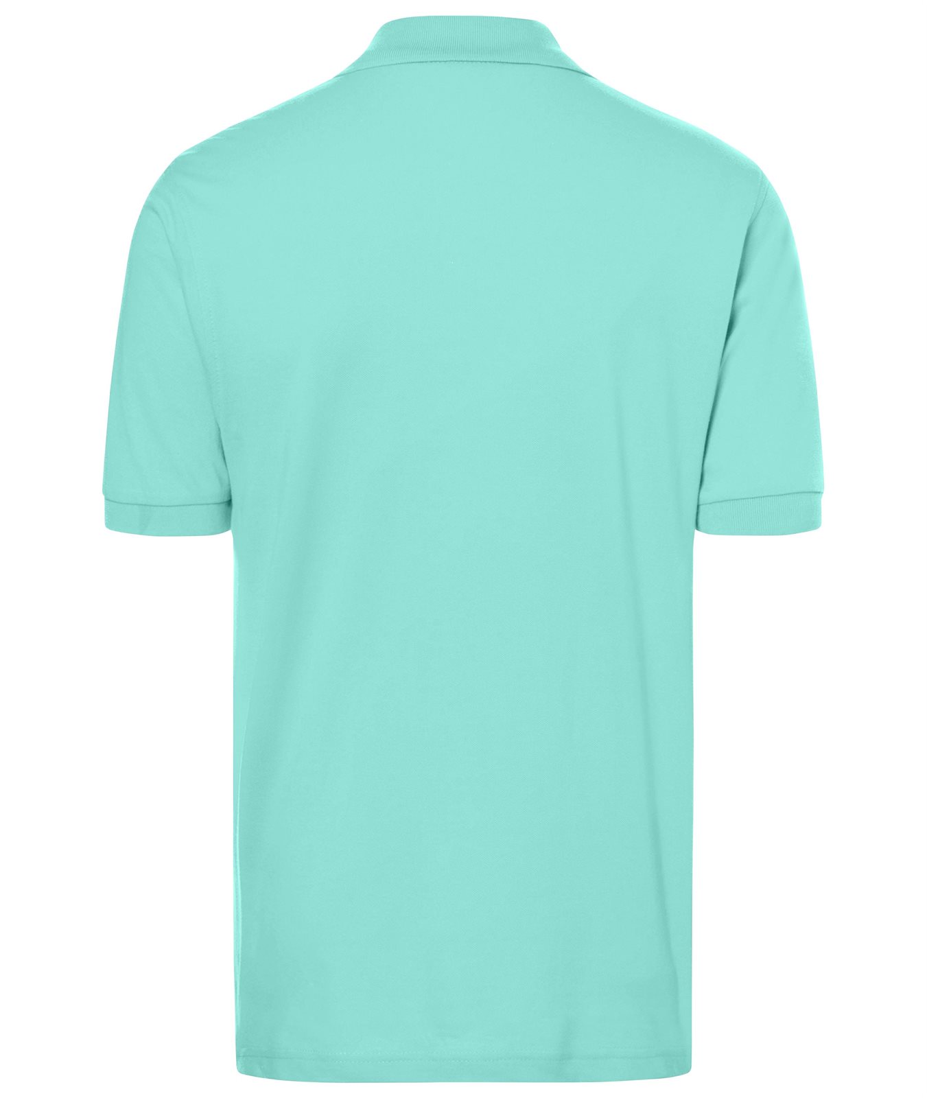 Poloshirt Herren Grün – Classic Polo, Detailansicht