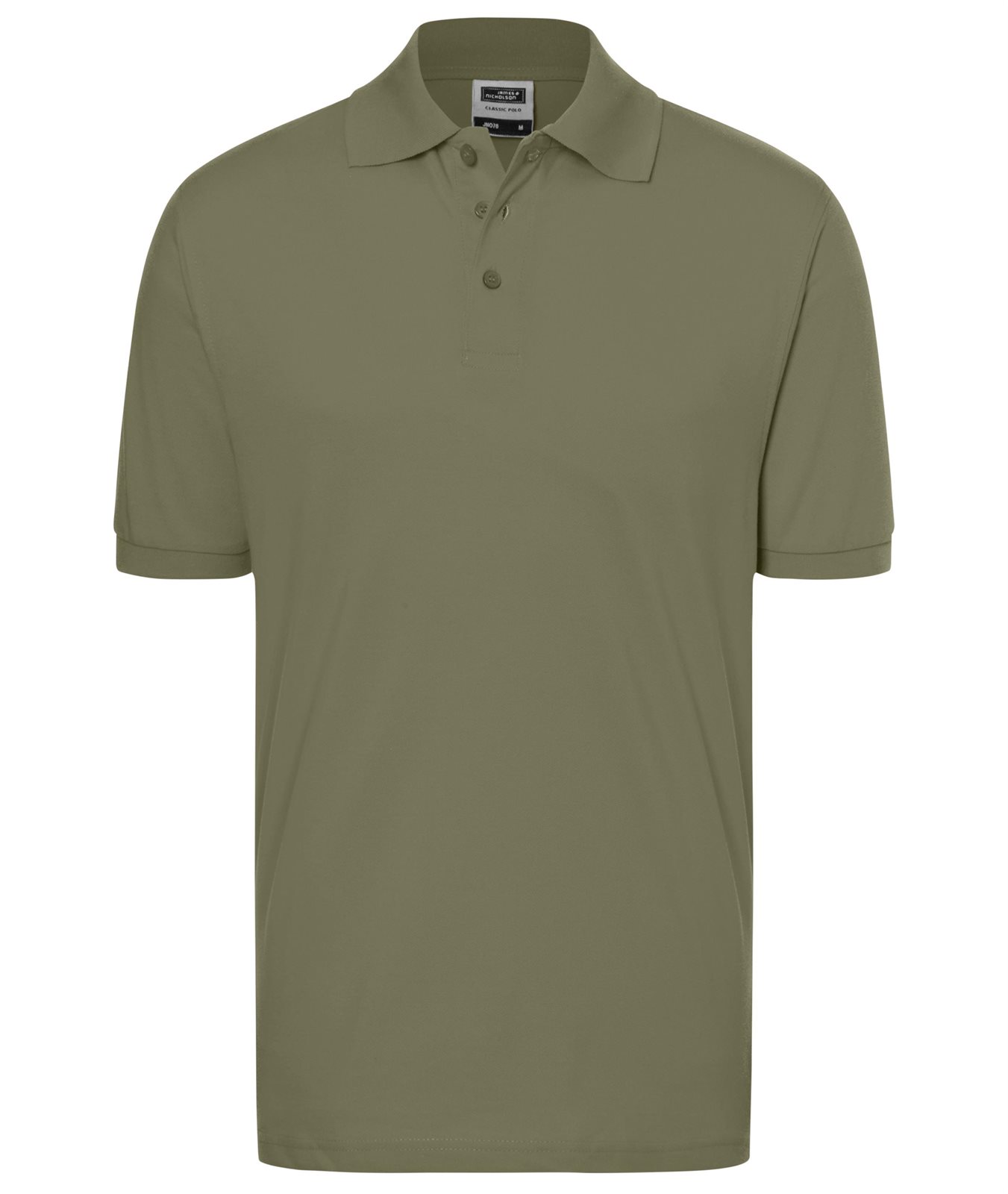 Poloshirt Herren Braun/Grün/Oliv – Classic Polo