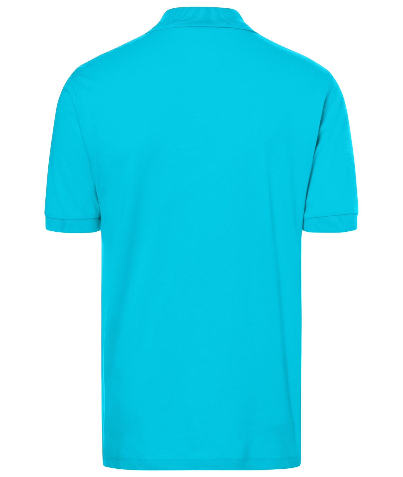 Poloshirt Herren Blau – Classic Polo, Detailansicht