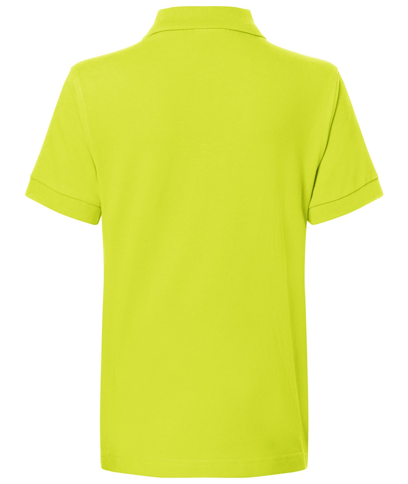 Poloshirt Kinder Gelb – Classic Polo Junior, Detailansicht