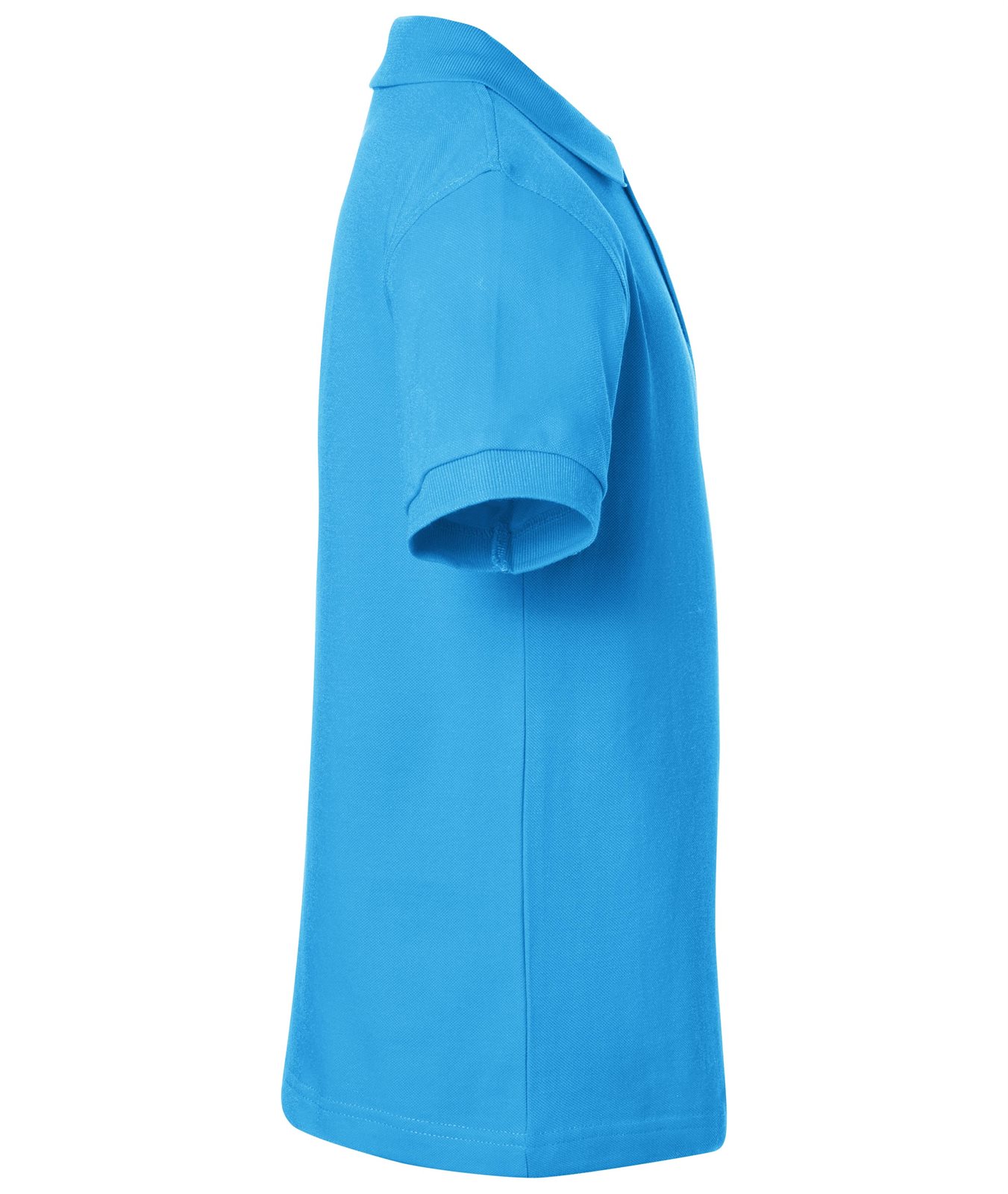 Poloshirt Kinder Blau – Classic Polo Junior, Detailansicht