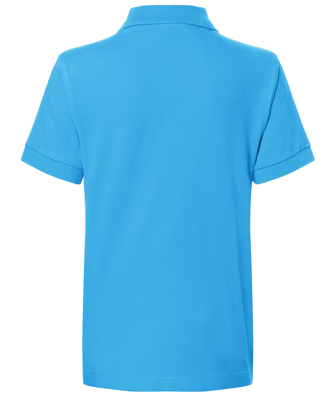 Poloshirt Kinder Blau – Classic Polo Junior, Detailansicht