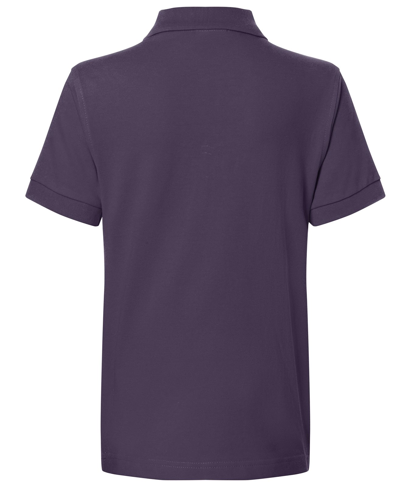 Poloshirt Kinder Lila – Classic Polo Junior, Detailansicht