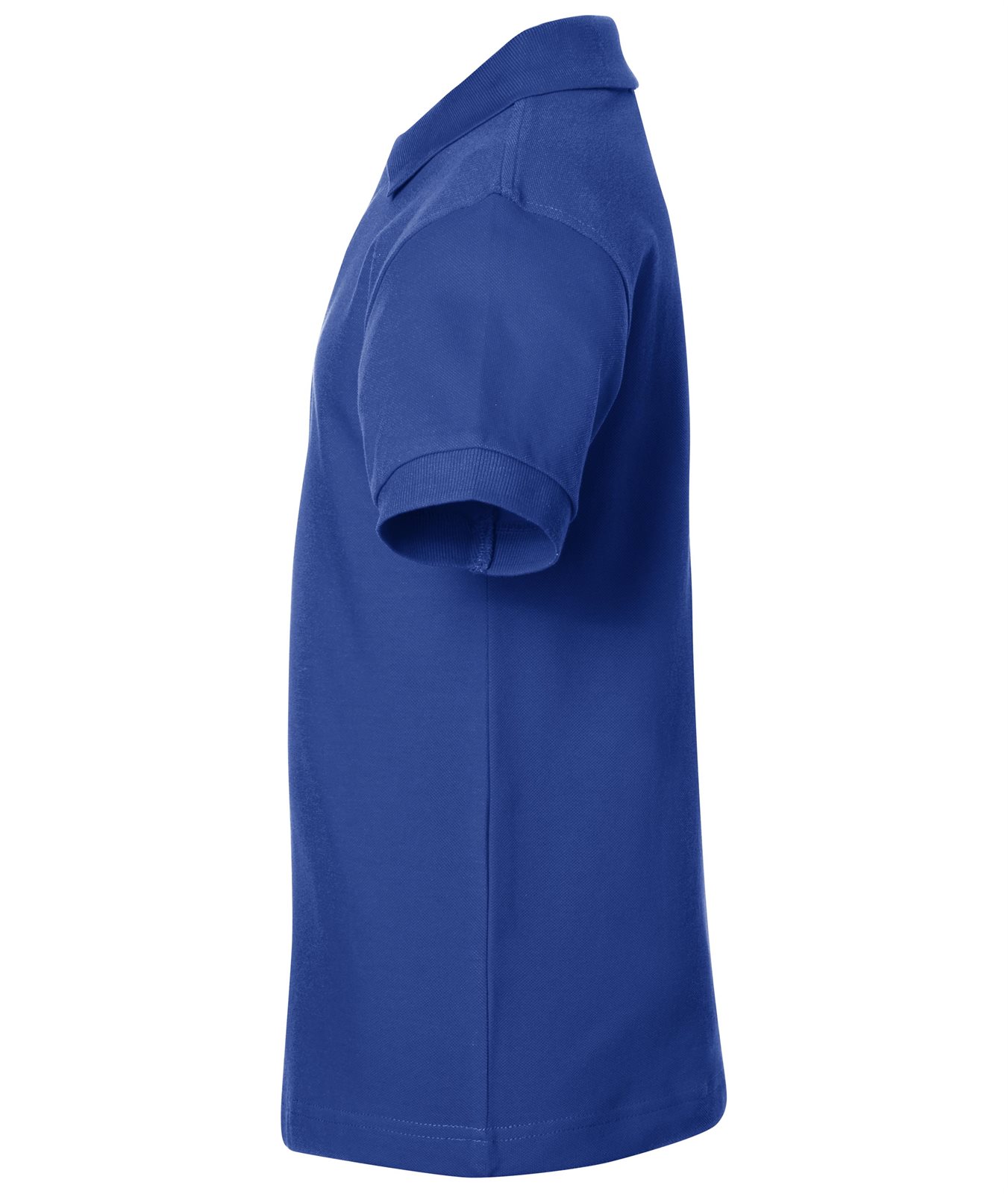 Poloshirt Kinder Blau – Classic Polo Junior, Detailansicht