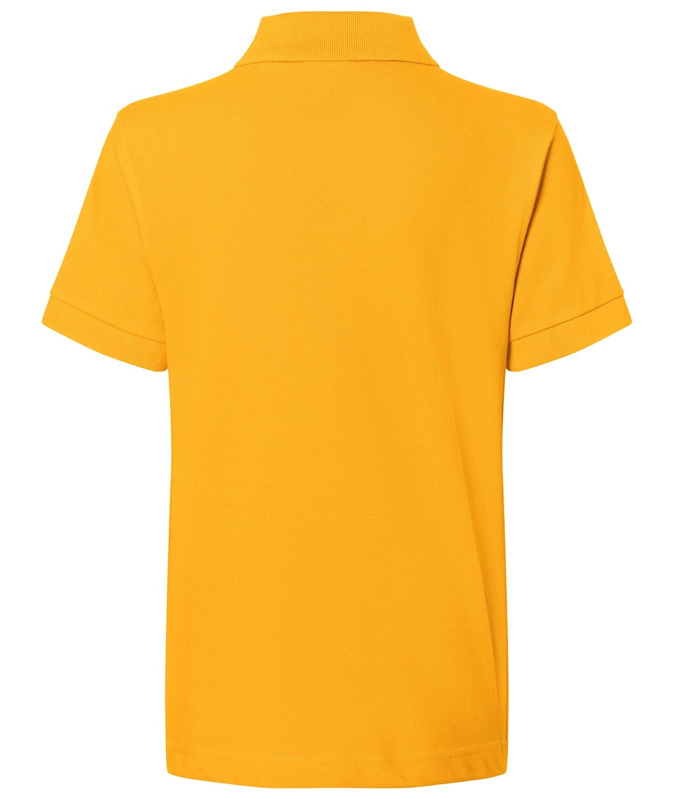 Poloshirt Kinder Gelb – Classic Polo Junior, Detailansicht