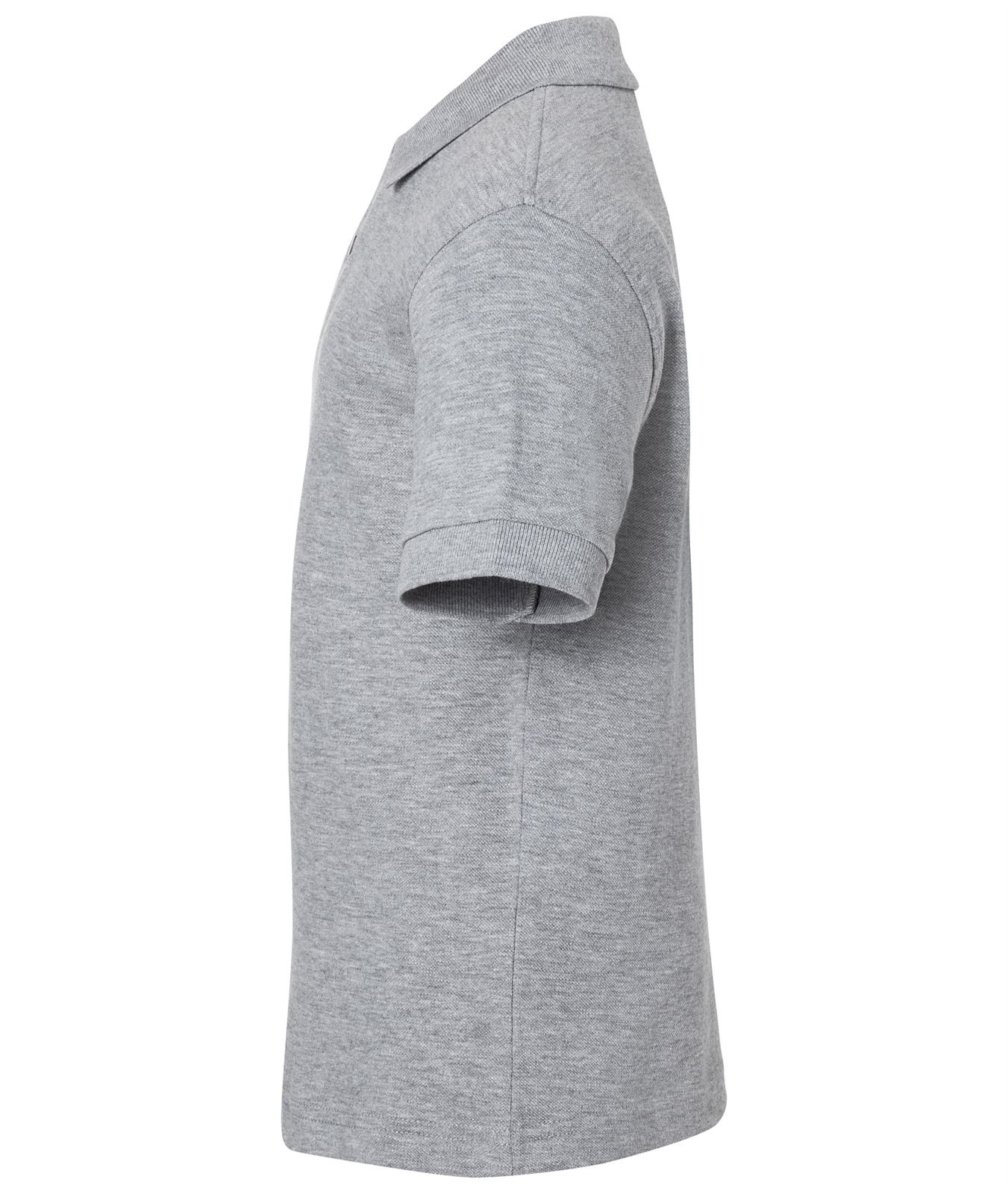 Poloshirt Kinder Grau – Classic Polo Junior, Detailansicht