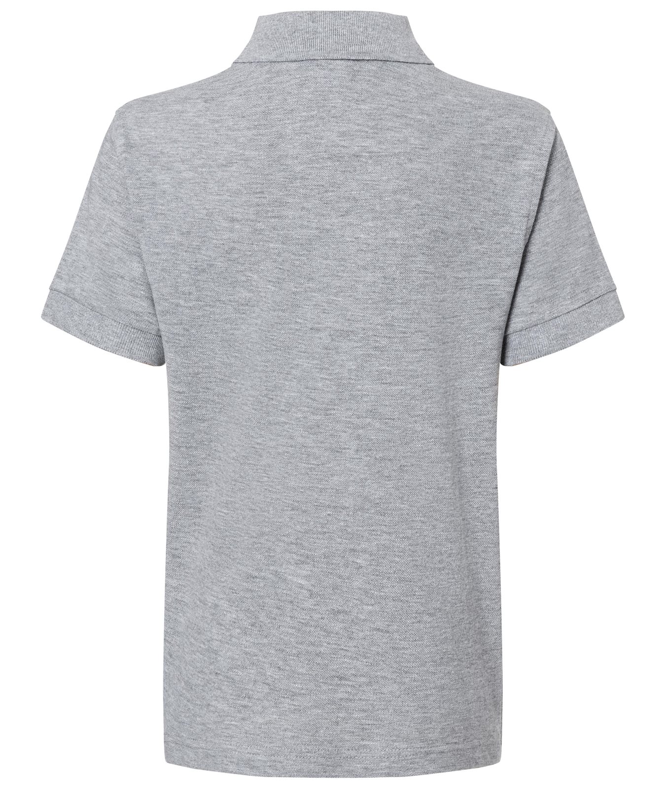 Poloshirt Kinder Grau – Classic Polo Junior, Detailansicht