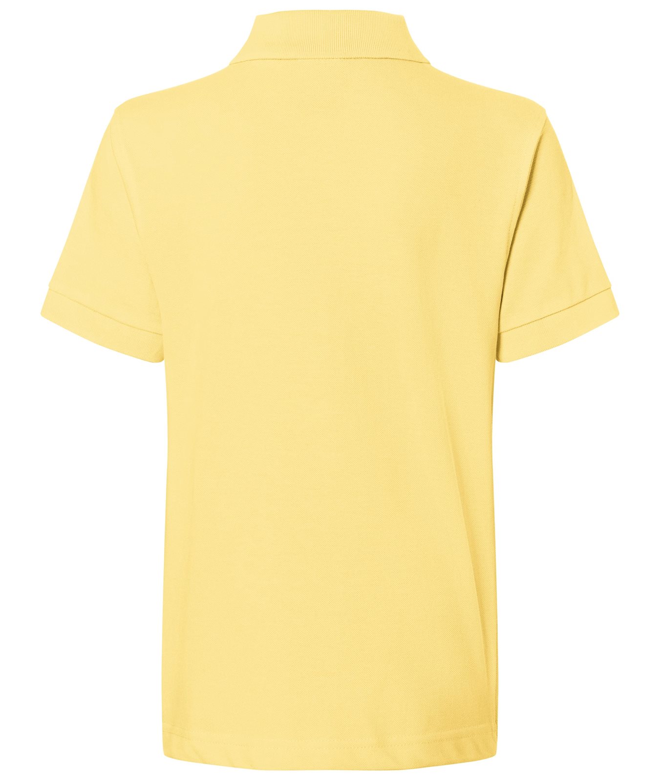 Poloshirt Kinder Gelb – Classic Polo Junior, Detailansicht