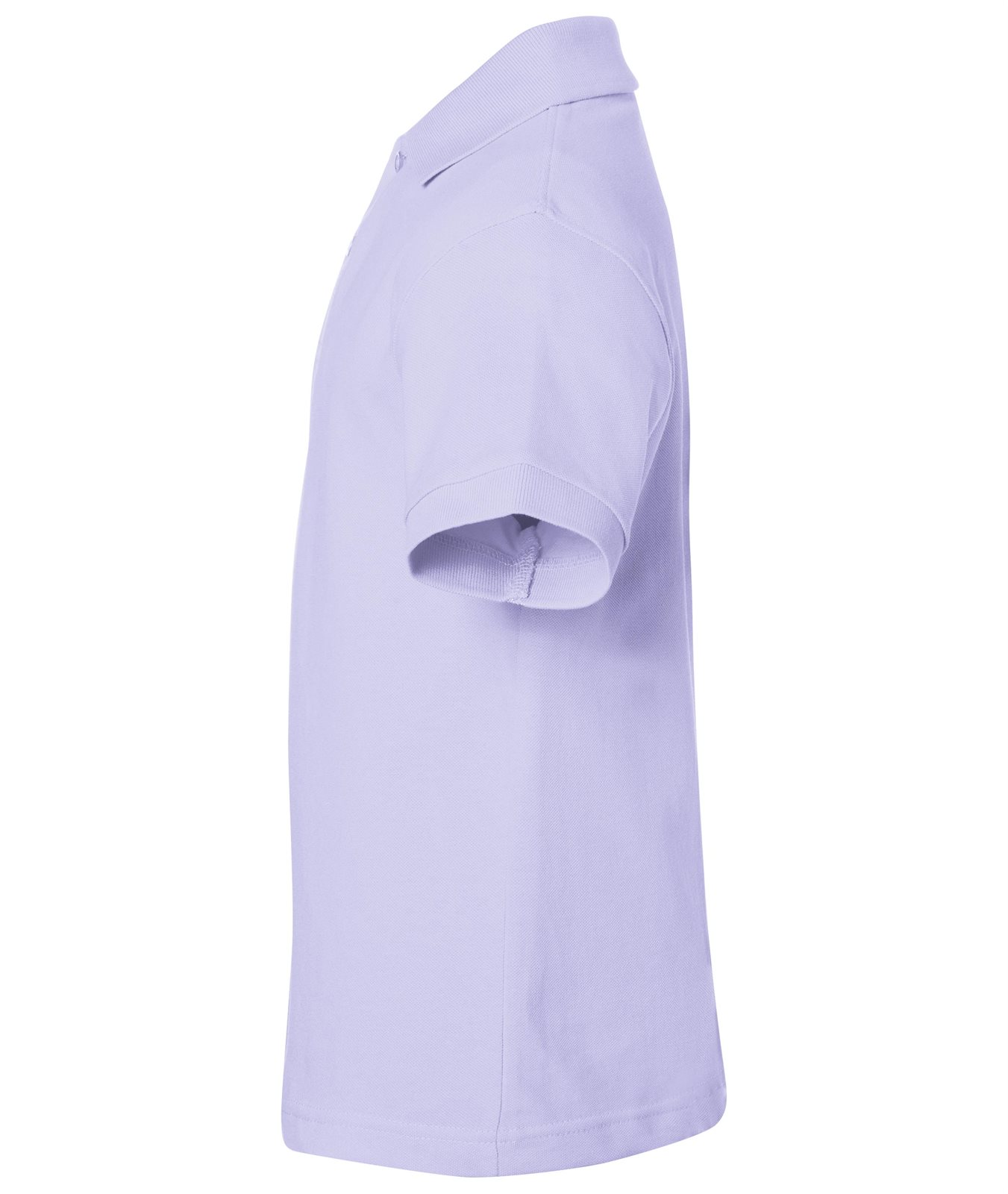 Poloshirt Kinder Lila – Classic Polo Junior, Detailansicht