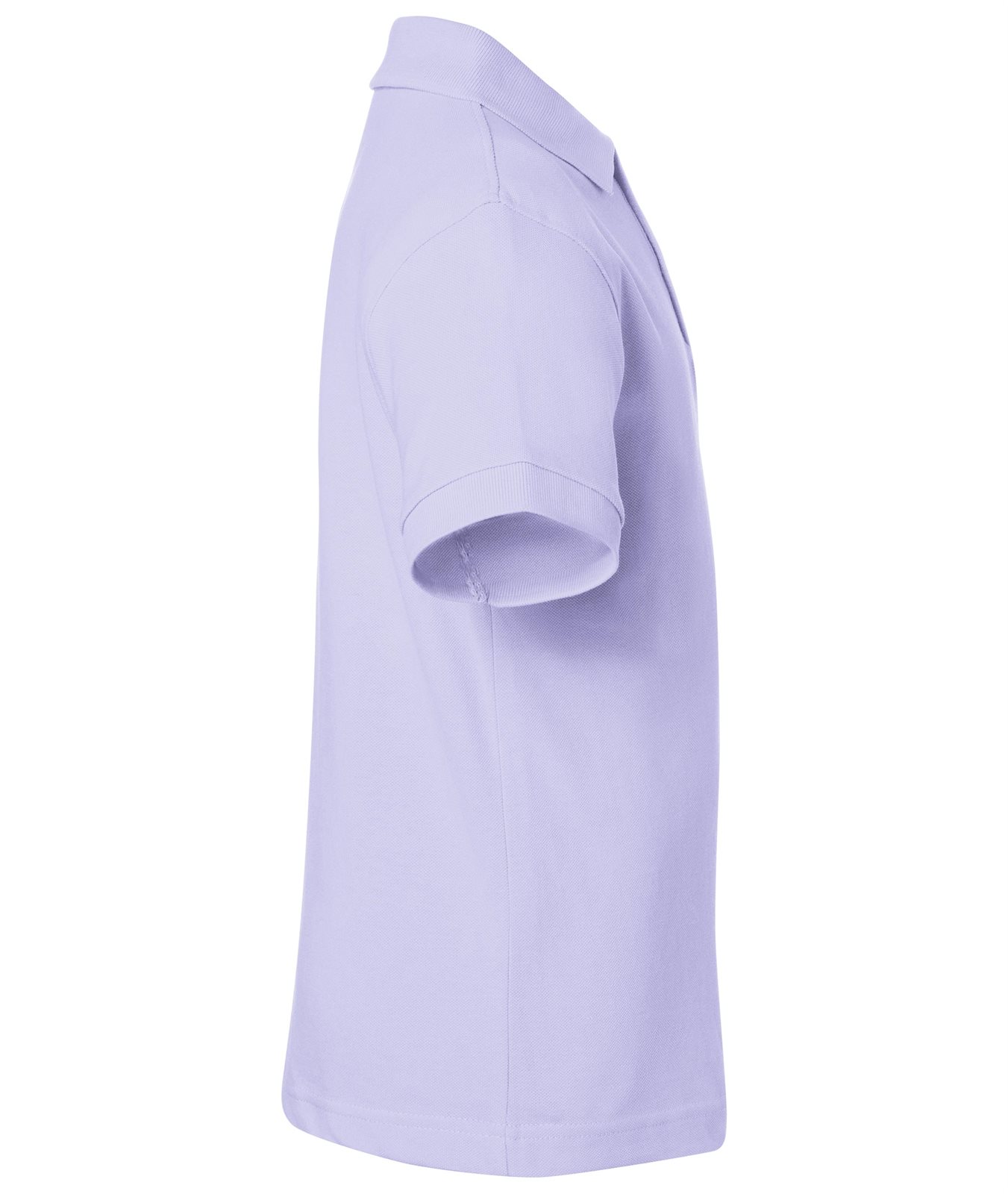Poloshirt Kinder Lila – Classic Polo Junior, Detailansicht