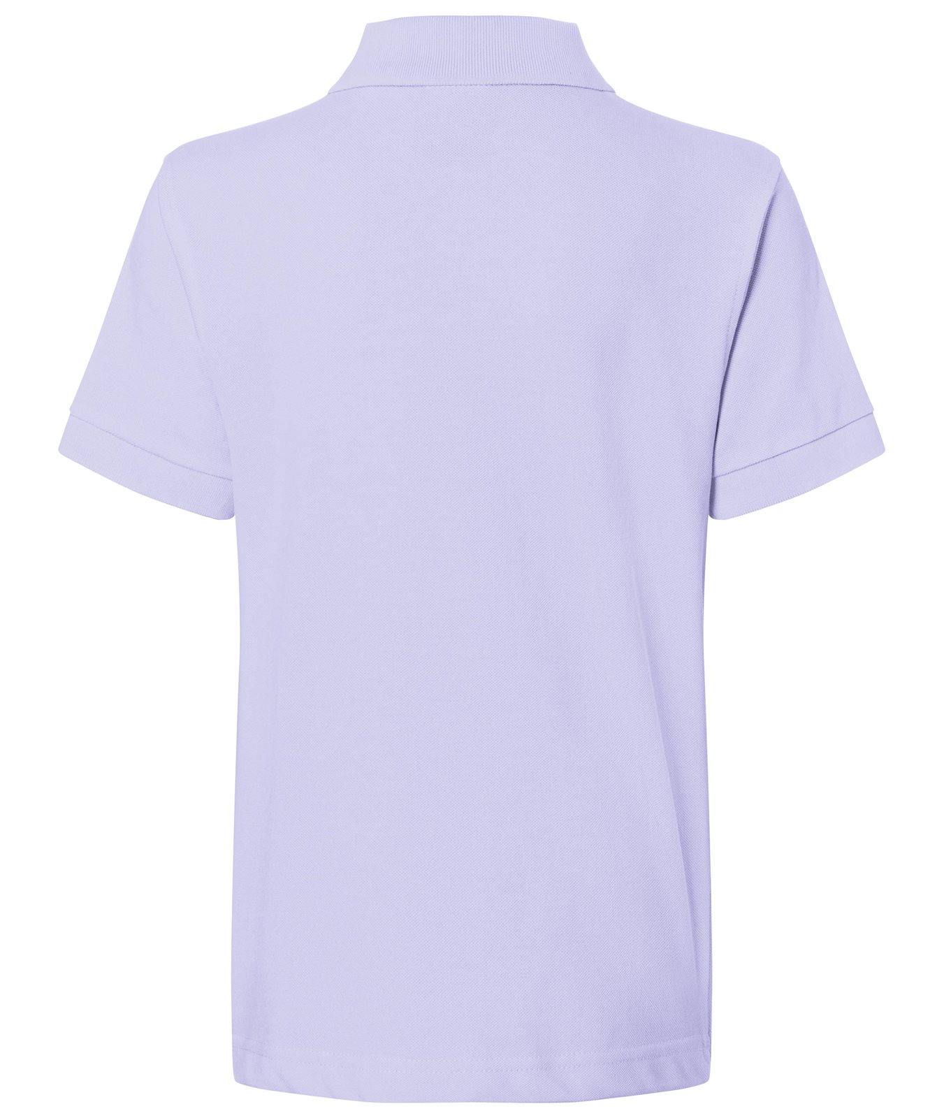 Poloshirt Kinder Lila – Classic Polo Junior, Detailansicht
