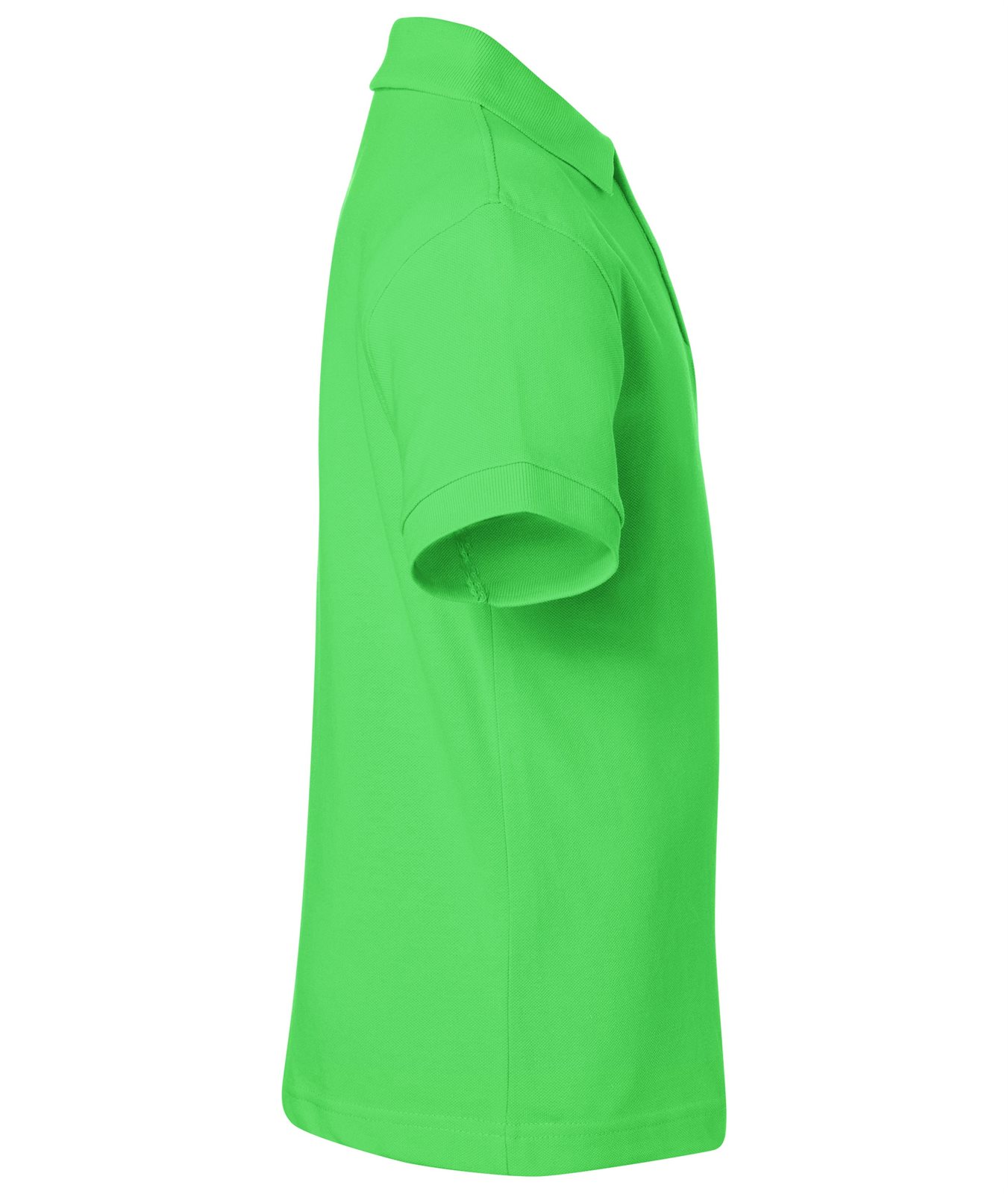 Poloshirt Kinder Grün – Classic Polo Junior, Detailansicht