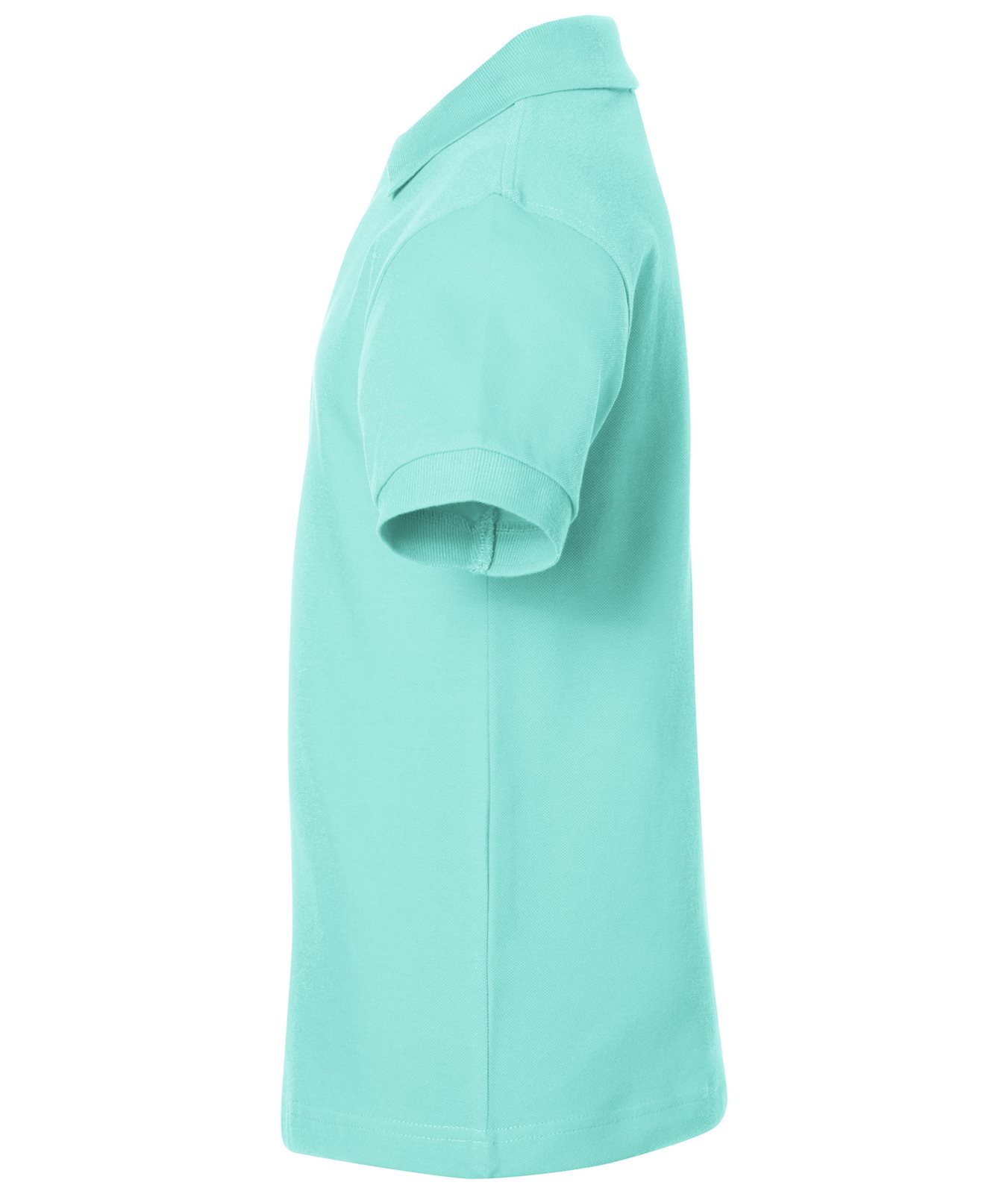 Poloshirt Kinder Grün – Classic Polo Junior, Detailansicht