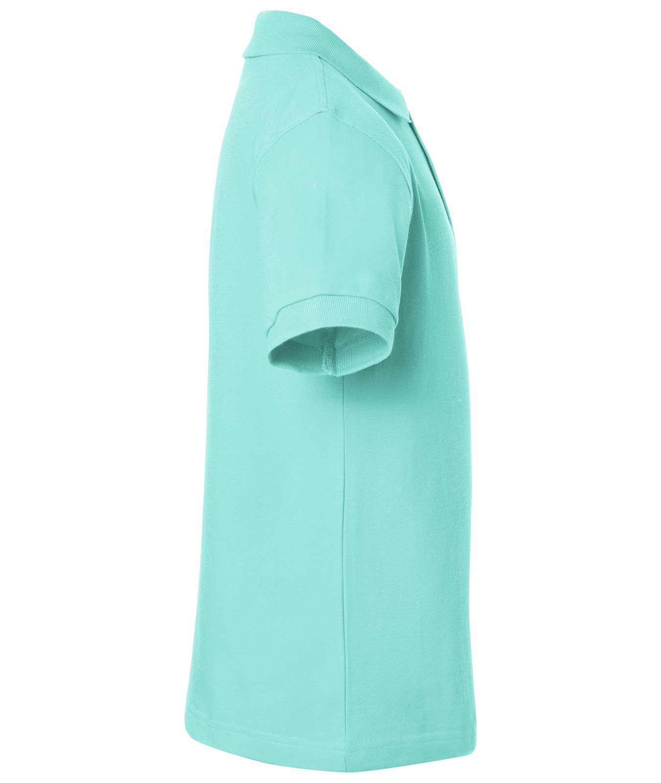 Poloshirt Kinder Grün – Classic Polo Junior, Detailansicht