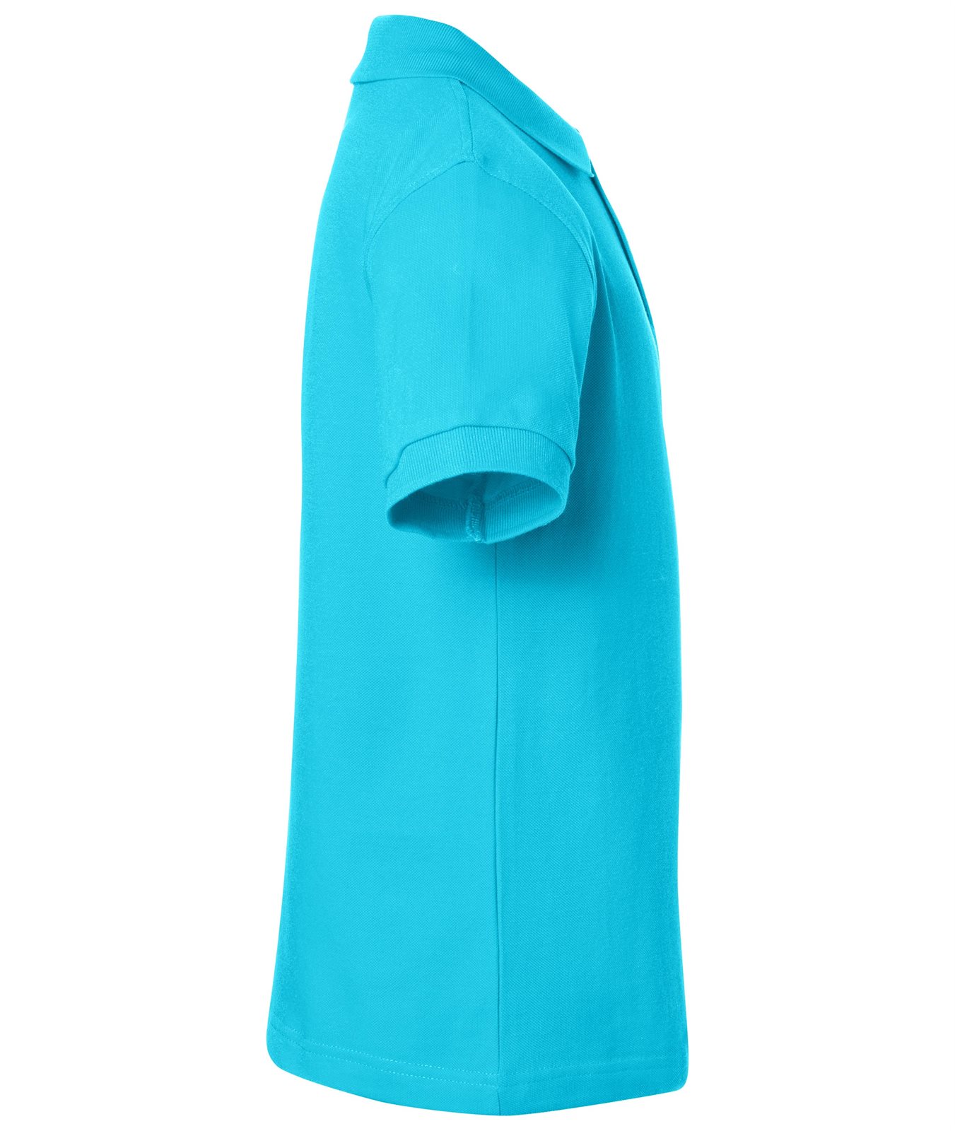 Poloshirt Kinder Blau – Classic Polo Junior, Detailansicht