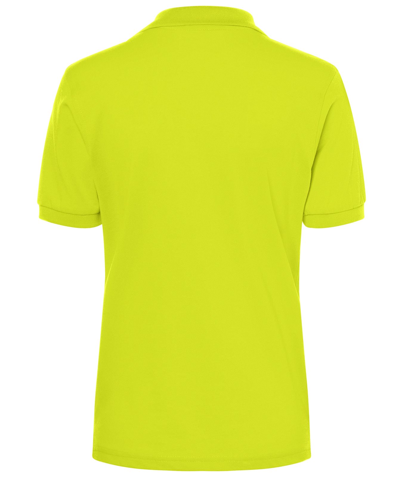 Poloshirt Damen Gelb – Classic Polo Ladies, Detailansicht