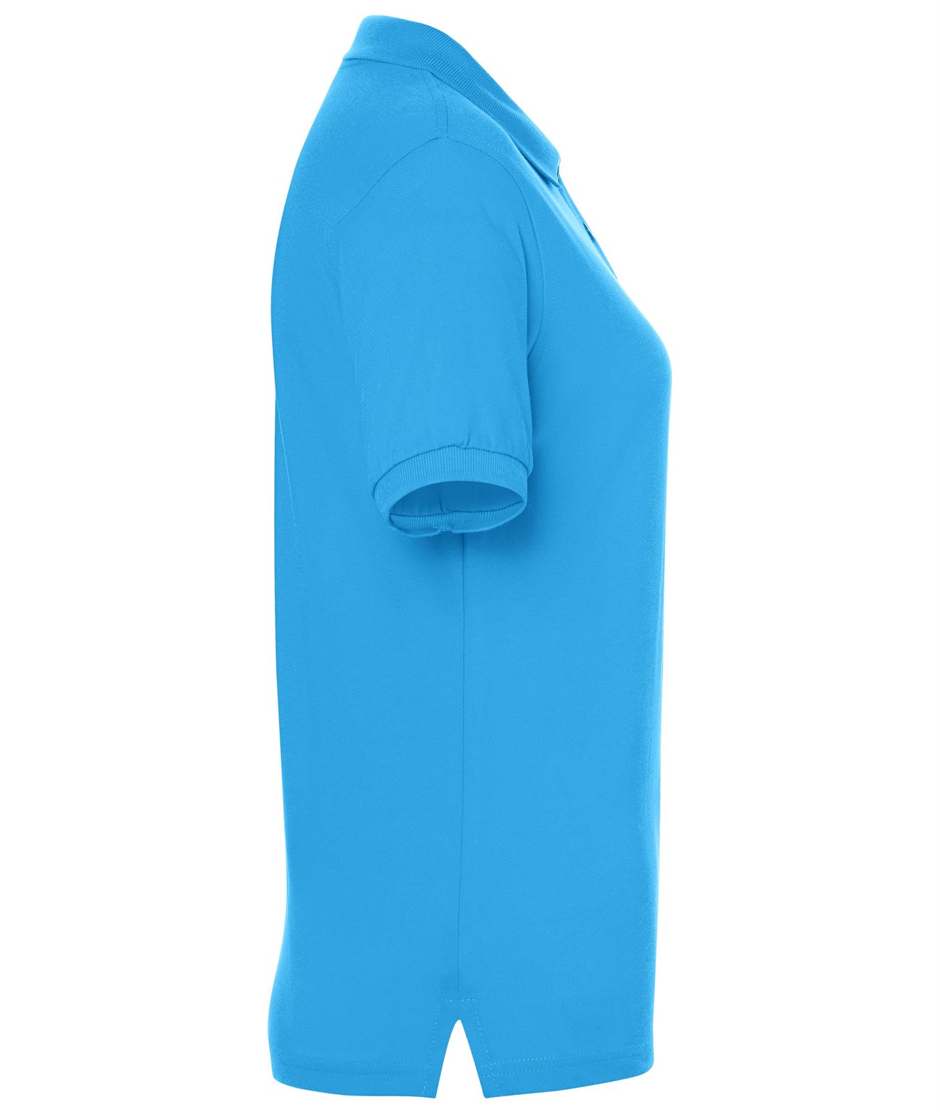 Poloshirt Damen Blau – Classic Polo Ladies, Detailansicht