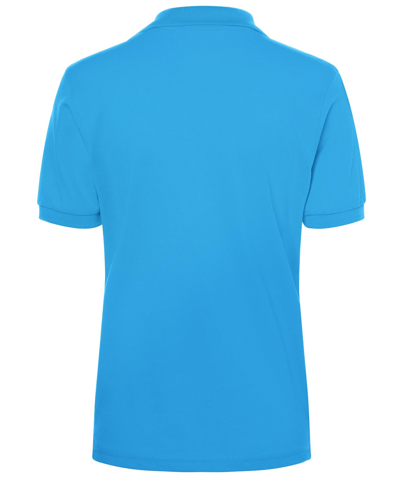 Poloshirt Damen Blau – Classic Polo Ladies, Detailansicht