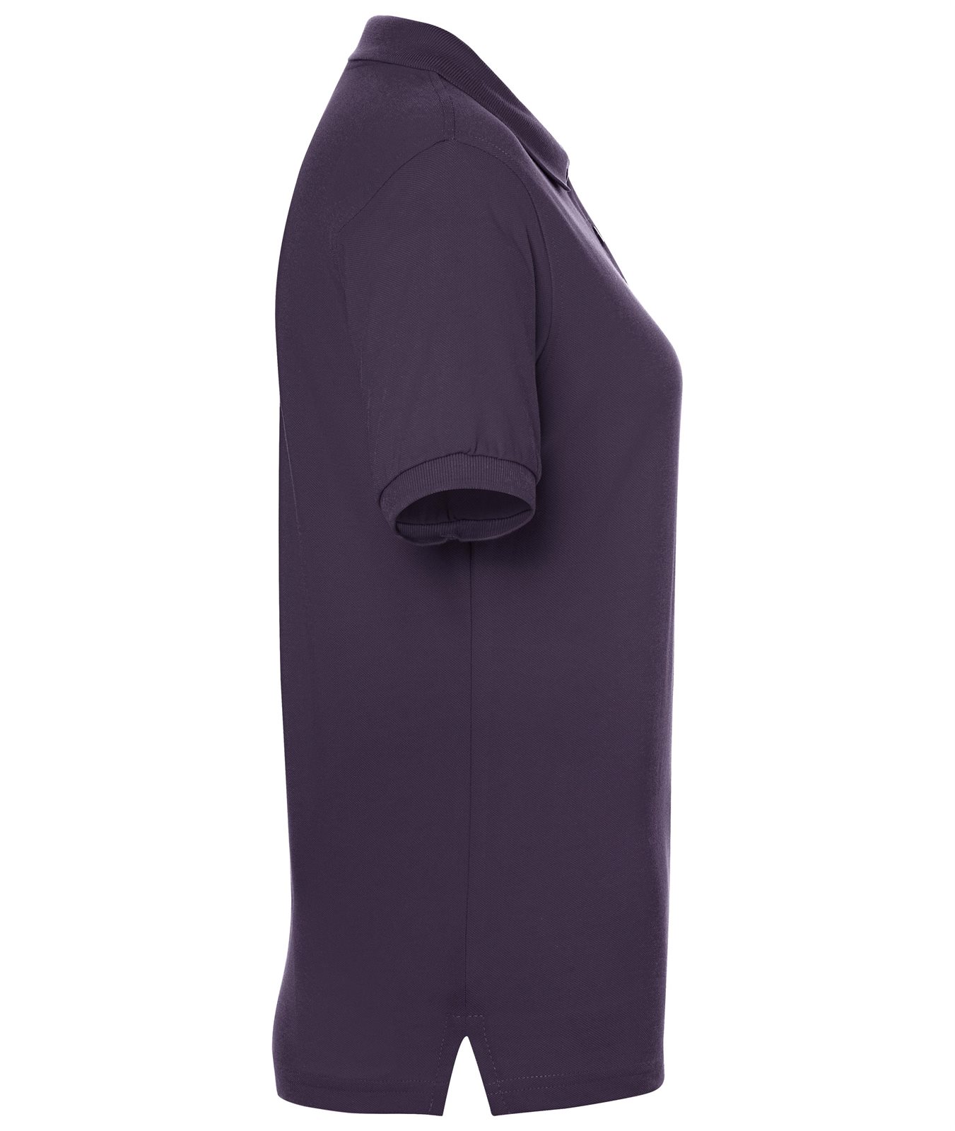 Poloshirt Damen Lila – Classic Polo Ladies, Detailansicht