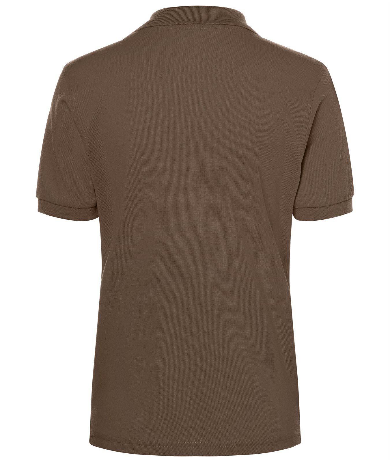 Poloshirt Damen Braun – Classic Polo Ladies, Detailansicht