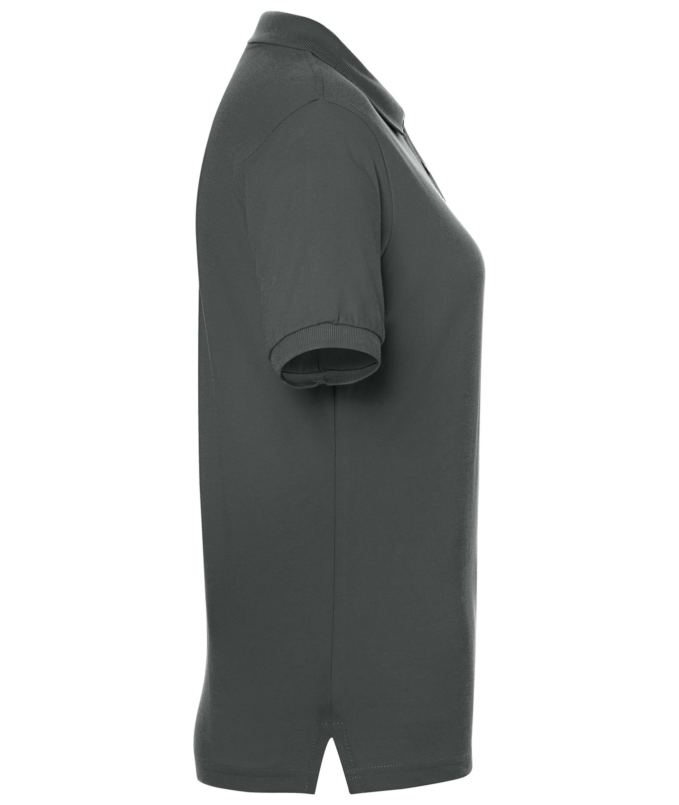 Poloshirt Damen Grau – Classic Polo Ladies, Detailansicht