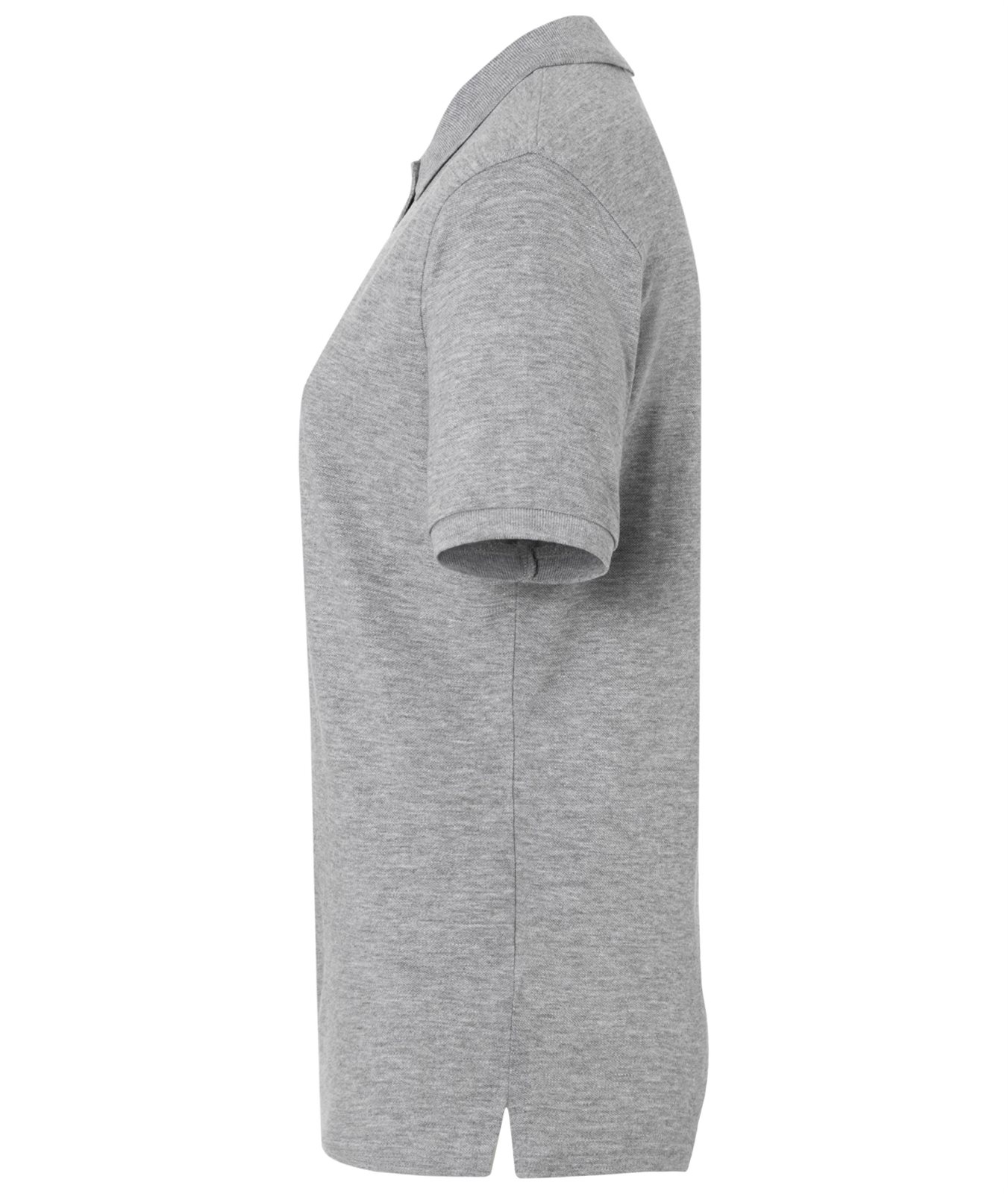 Poloshirt Damen Grau – Classic Polo Ladies, Detailansicht