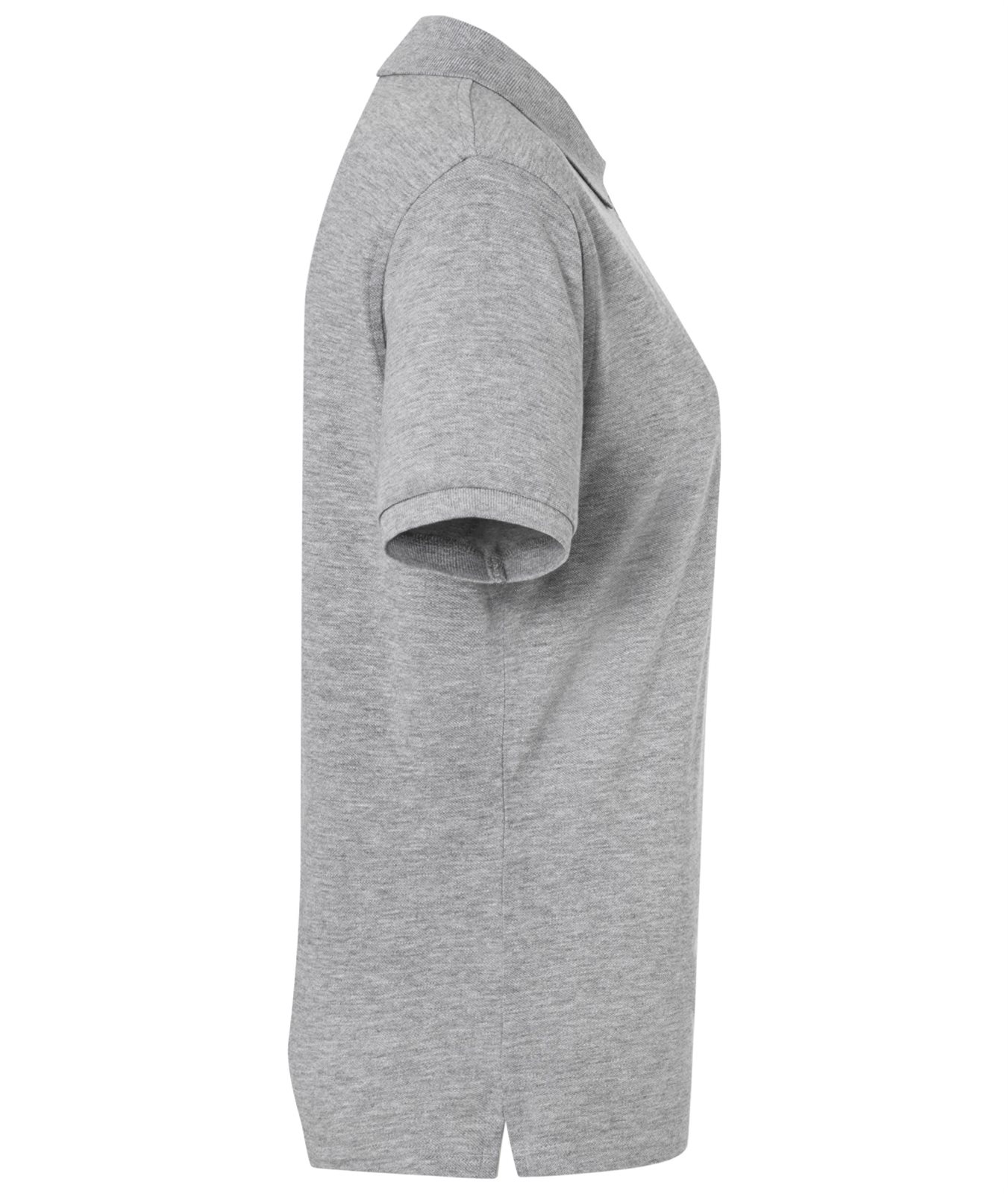 Poloshirt Damen Grau – Classic Polo Ladies, Detailansicht