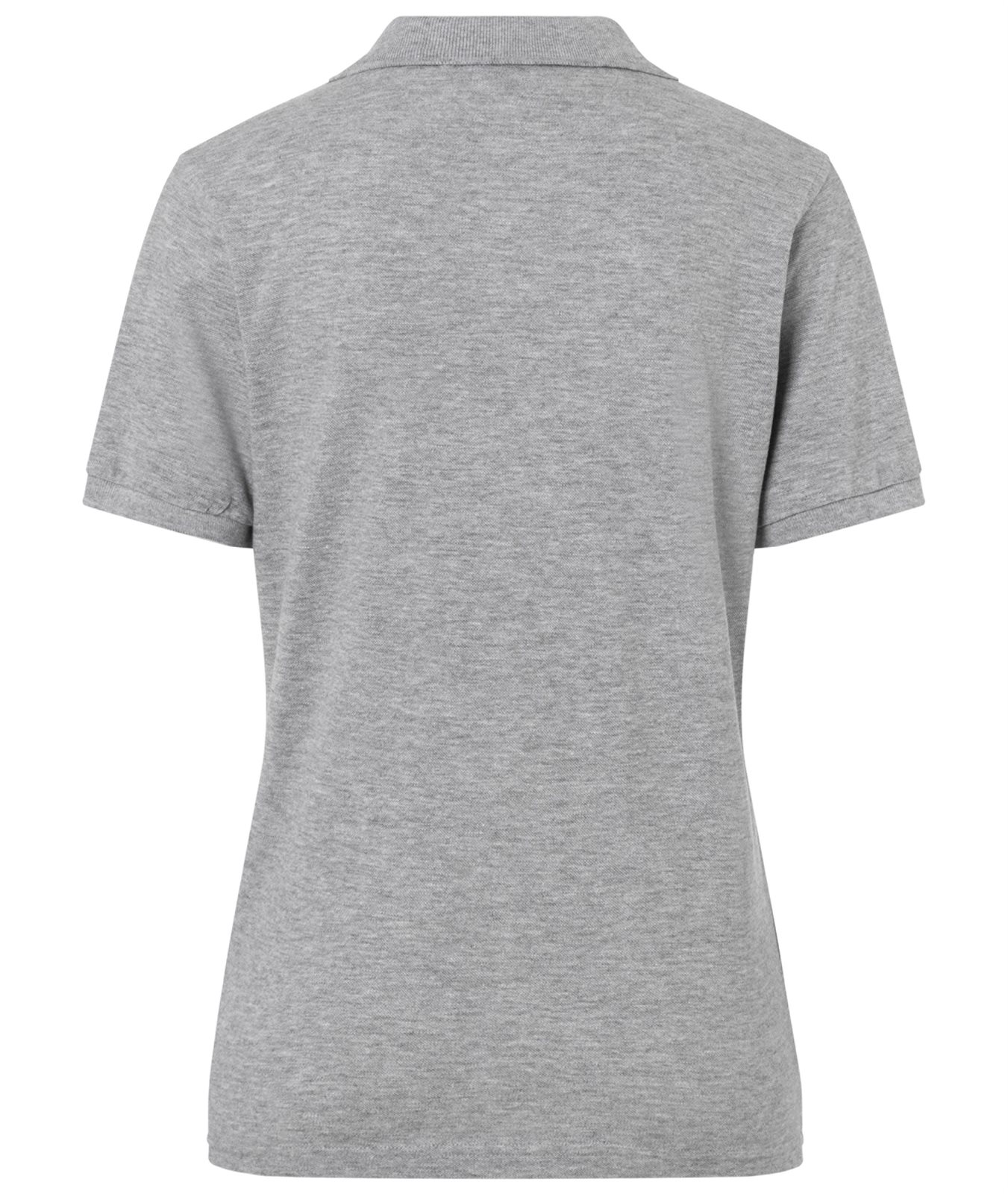 Poloshirt Damen Grau – Classic Polo Ladies, Detailansicht