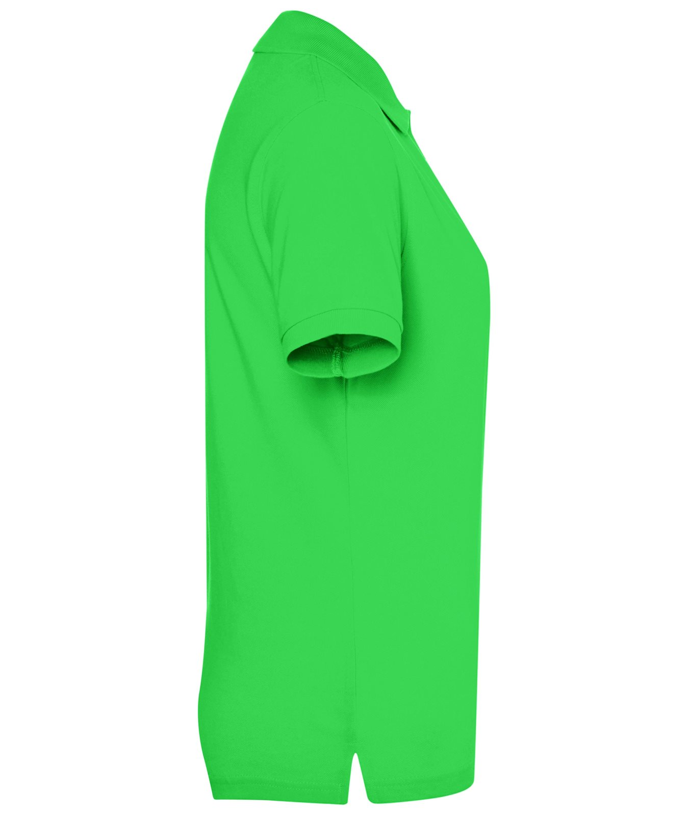 Poloshirt Damen Grün – Classic Polo Ladies, Detailansicht