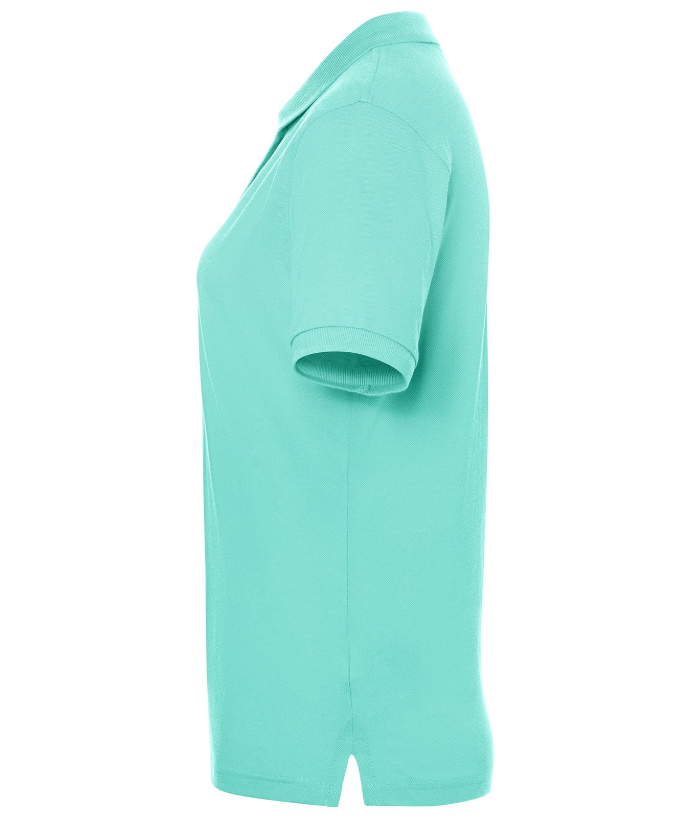Poloshirt Damen Grün – Classic Polo Ladies, Detailansicht