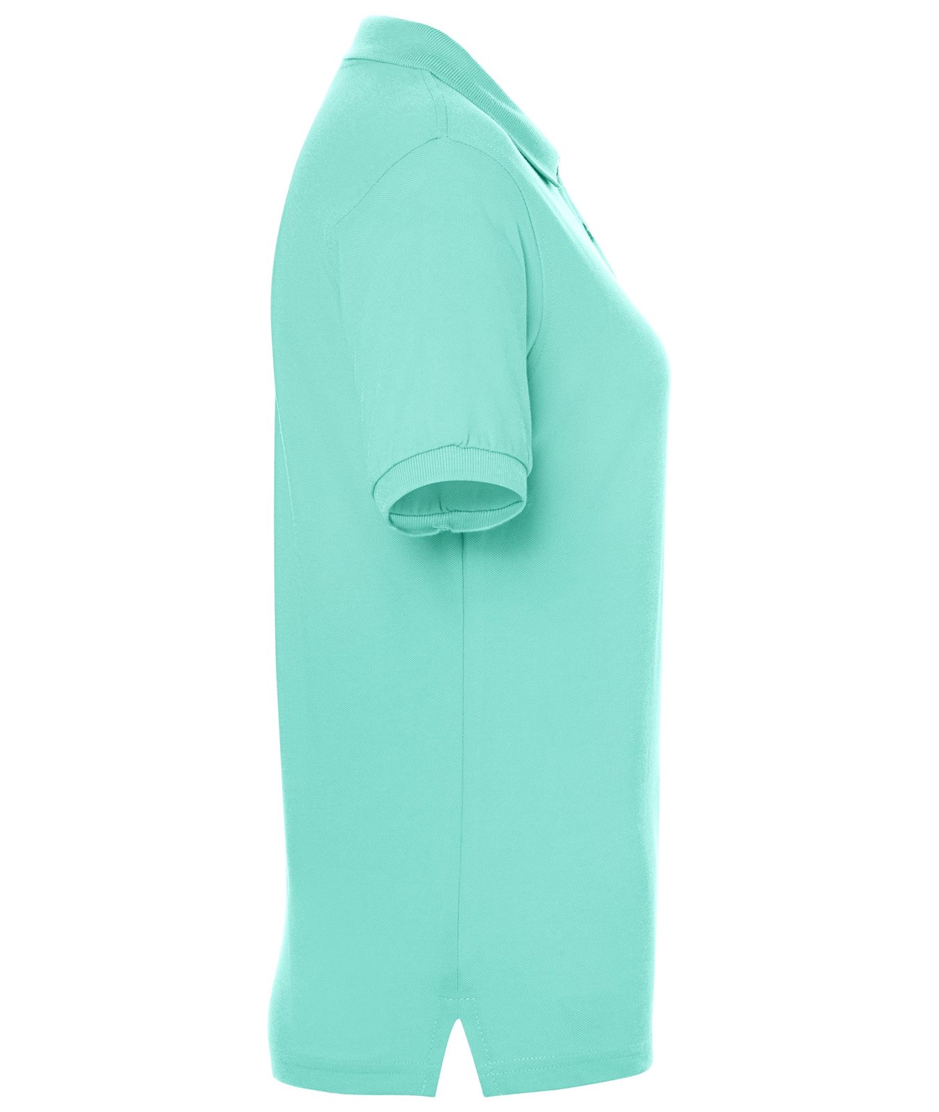 Poloshirt Damen Grün – Classic Polo Ladies, Detailansicht