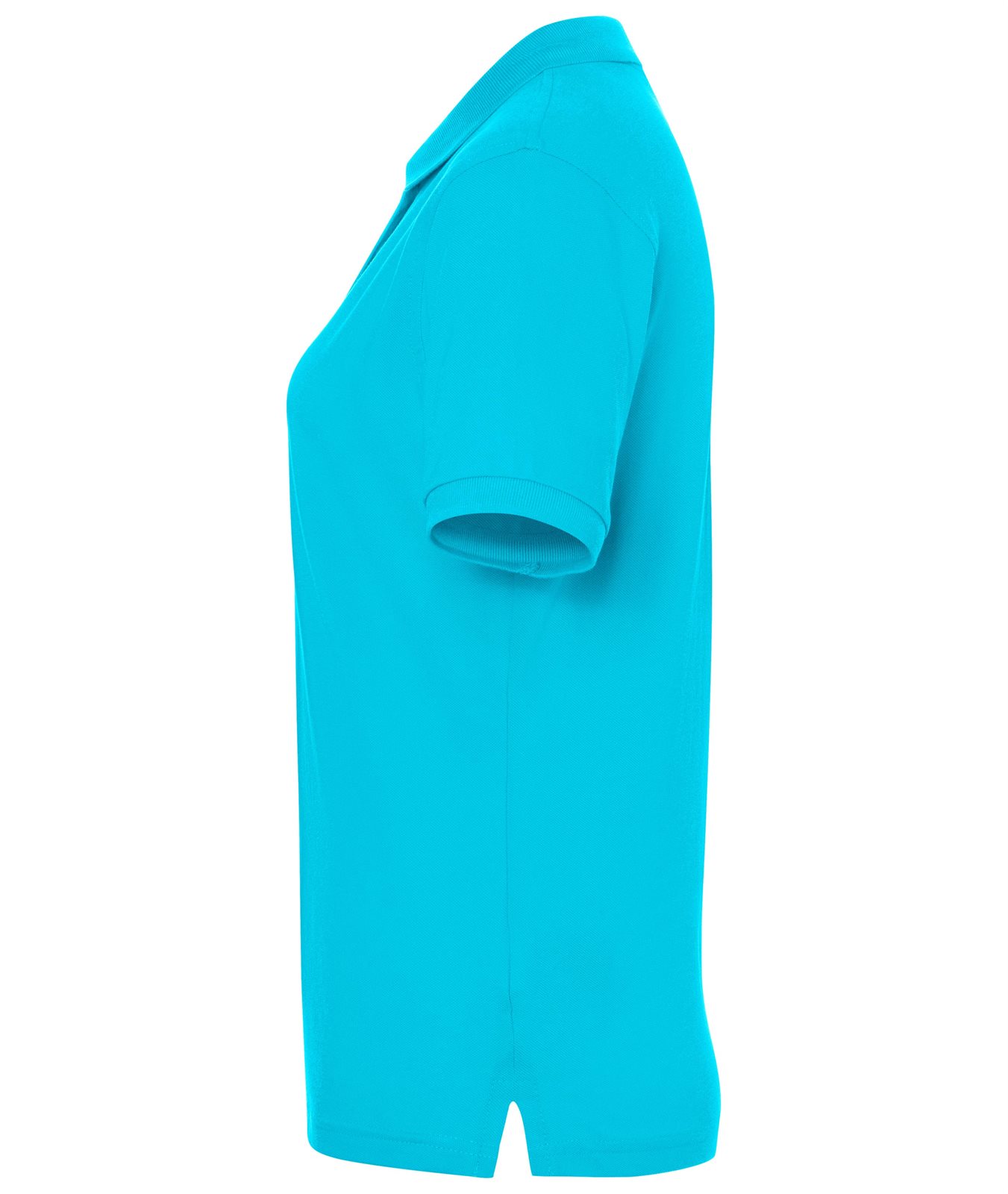 Poloshirt Damen Blau – Classic Polo Ladies, Detailansicht