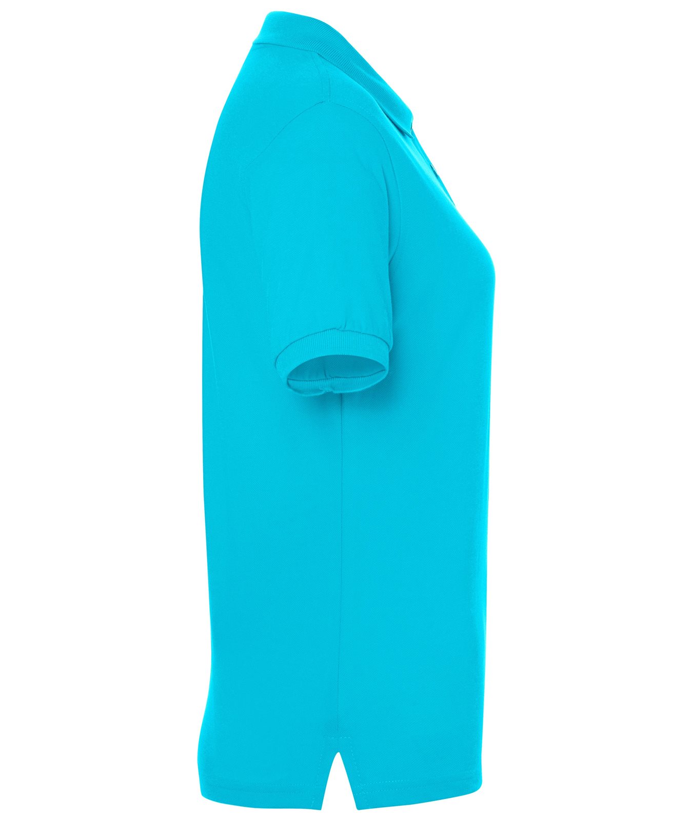 Poloshirt Damen Blau – Classic Polo Ladies, Detailansicht