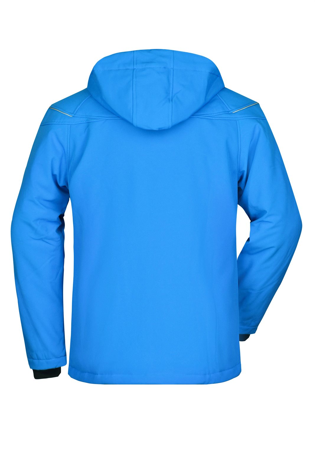 Jacke Herren Blau – Men’s Winter Softshell Jacket, Detailansicht
