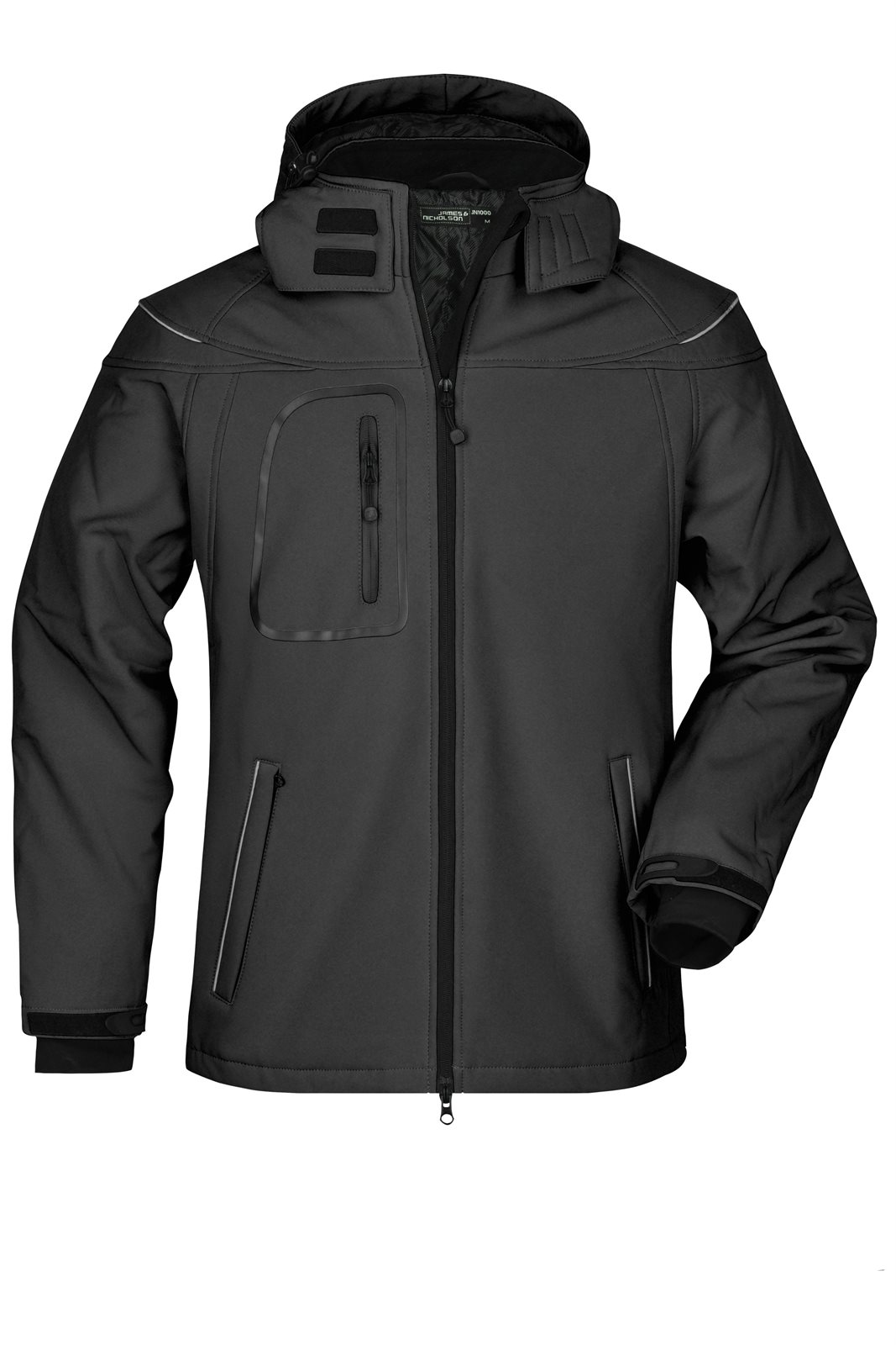 Jacke Herren Schwarz – Men’s Winter Softshell Jacket