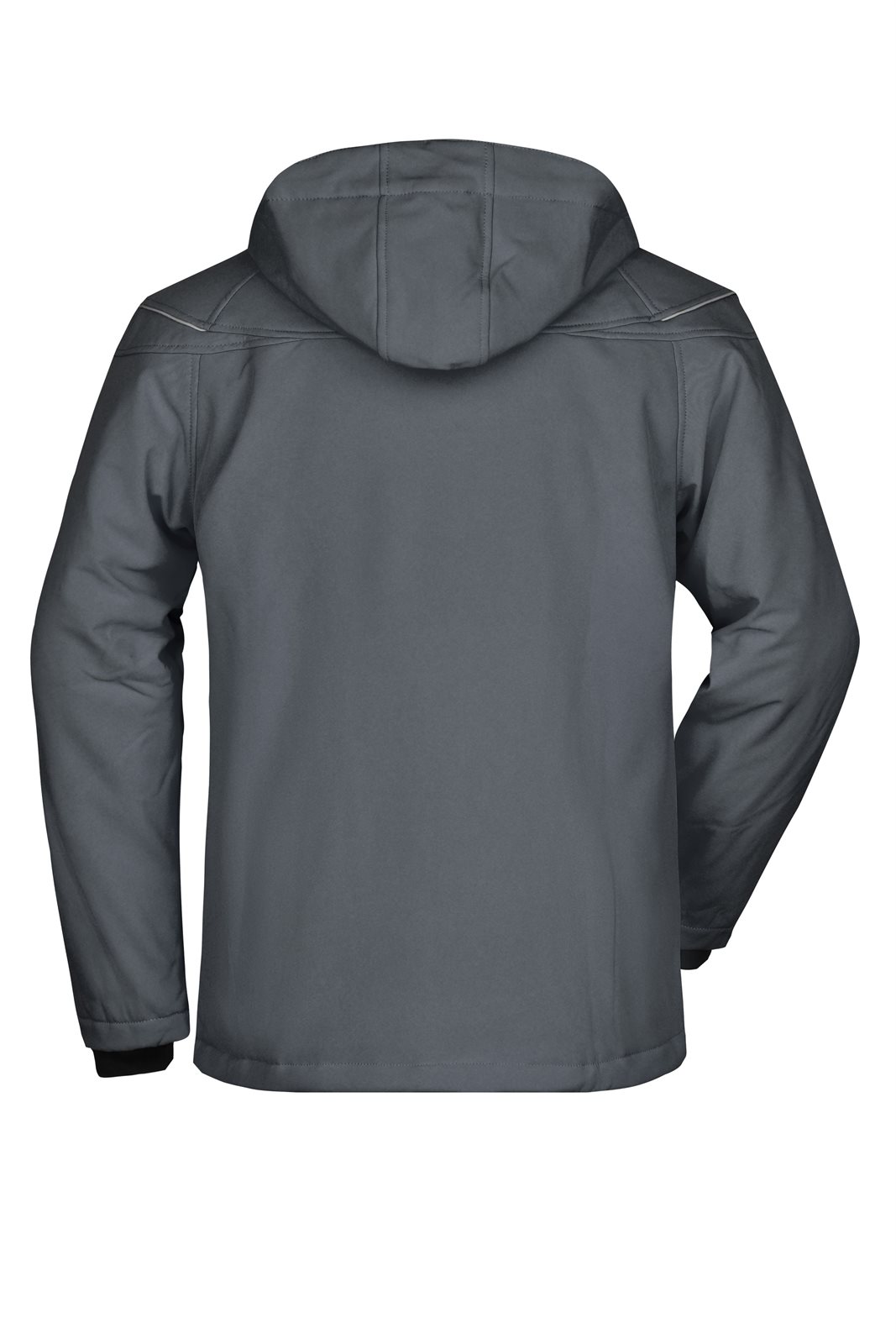 Jacke Herren Grau – Men’s Winter Softshell Jacket, Detailansicht
