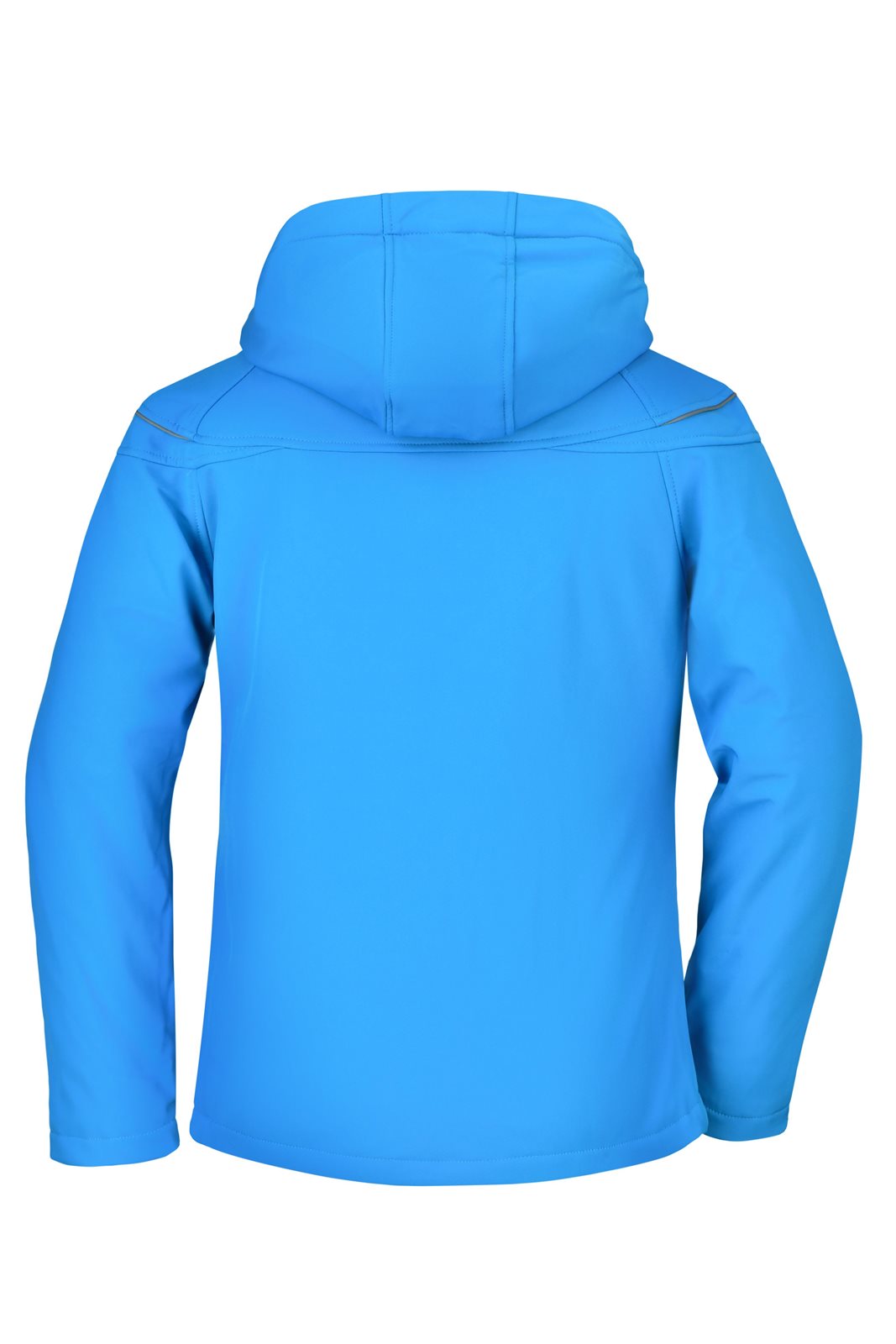 Jacke Damen Blau – Ladies' Winter Softshell Jacket, Detailansicht