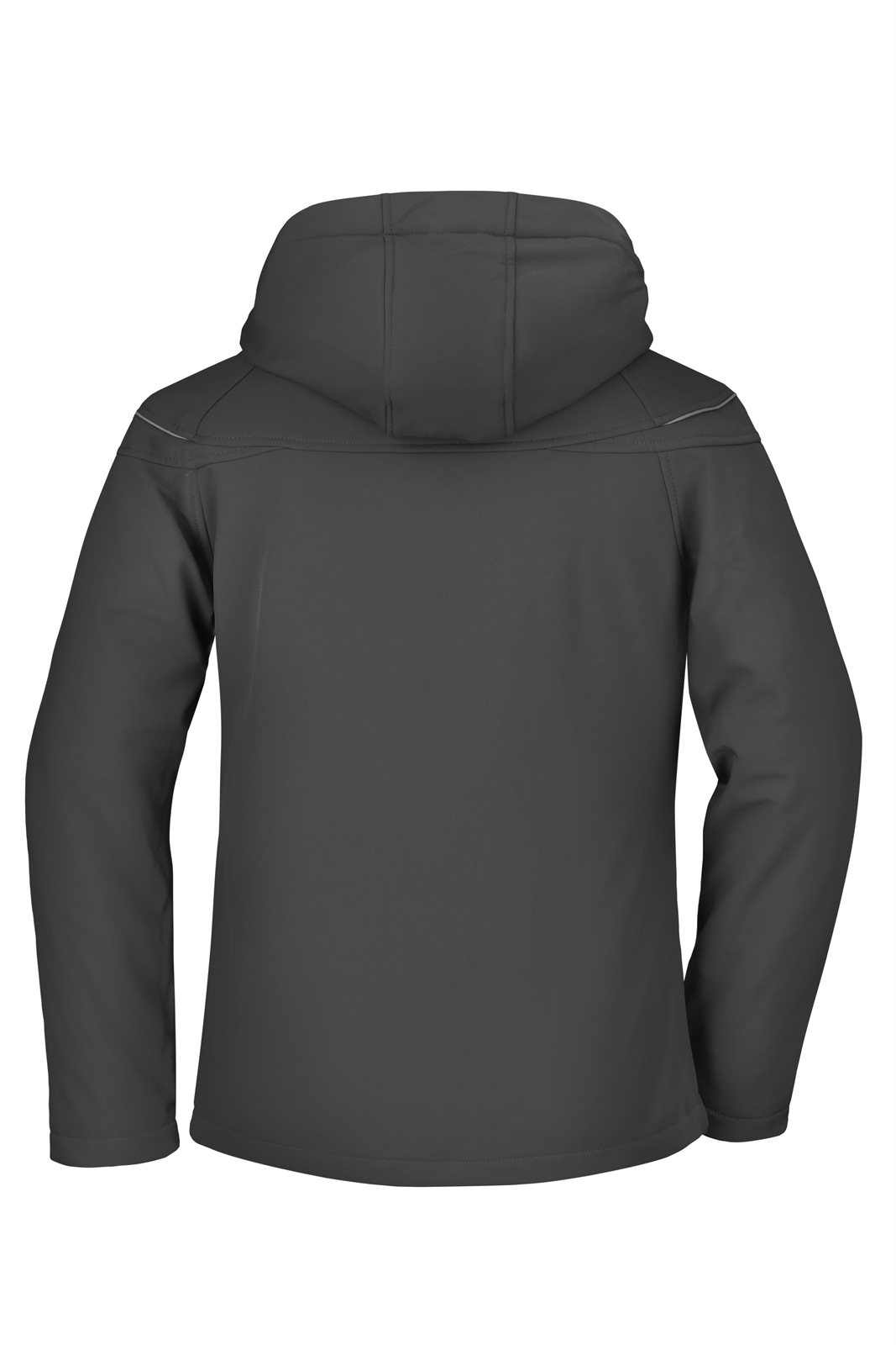 Jacke Damen Schwarz – Ladies' Winter Softshell Jacket, Detailansicht