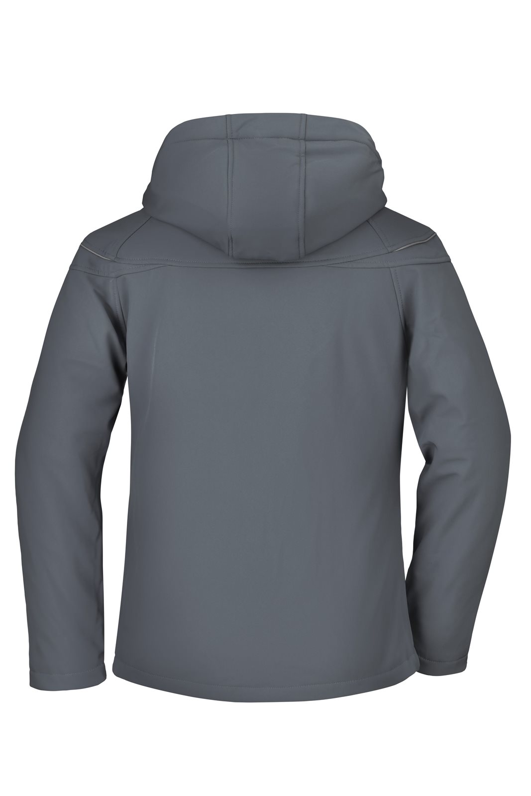 Jacke Damen Grau – Ladies' Winter Softshell Jacket, Detailansicht