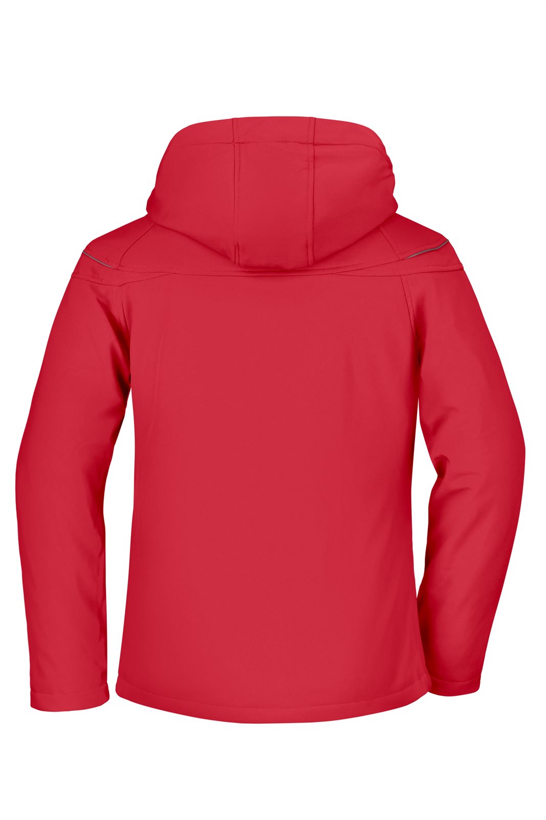 Jacke Damen Rot – Ladies' Winter Softshell Jacket, Detailansicht