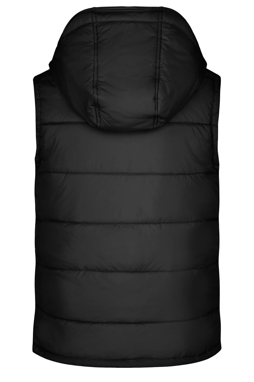 Weste Herren Schwarz – Men's Padded Vest, Detailansicht