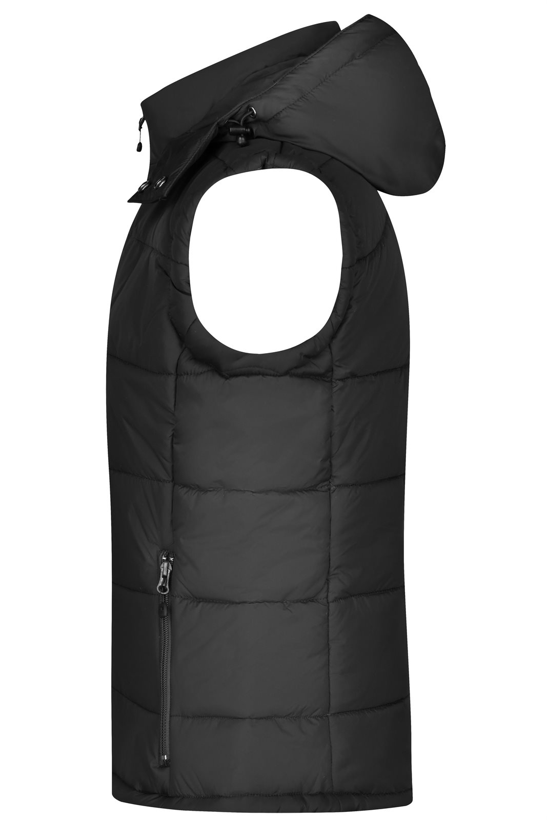 Weste Damen Schwarz – Ladies' Padded Vest, Detailansicht