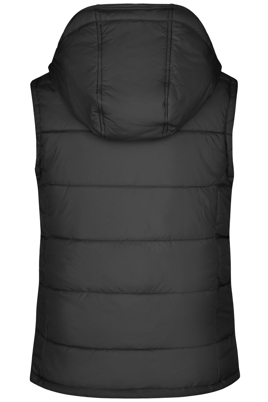 Weste Damen Schwarz – Ladies' Padded Vest, Detailansicht