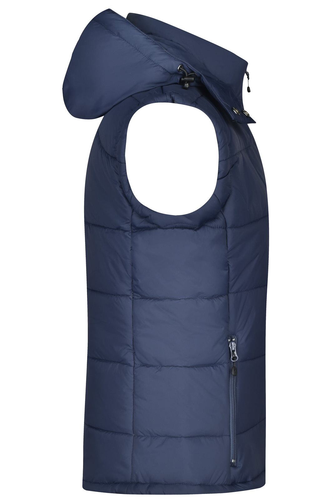 Weste Damen Blau – Ladies' Padded Vest, Detailansicht