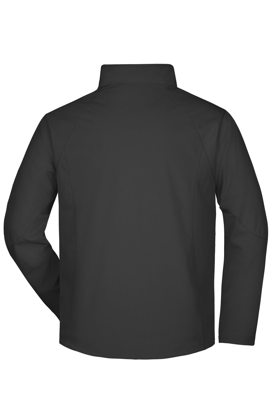 Jacke Herren Schwarz – Men's Softshell Jacket, Detailansicht