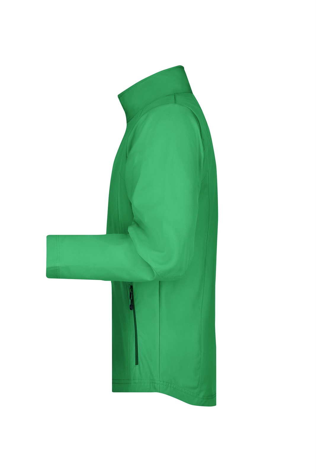 Jacke Herren Grün – Men's Softshell Jacket, Detailansicht