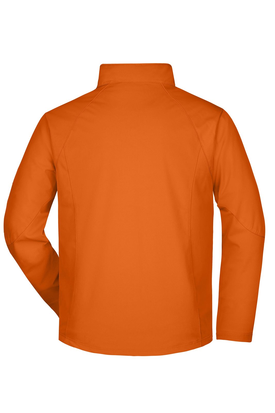 Jacke Herren Orange – Men's Softshell Jacket, Detailansicht