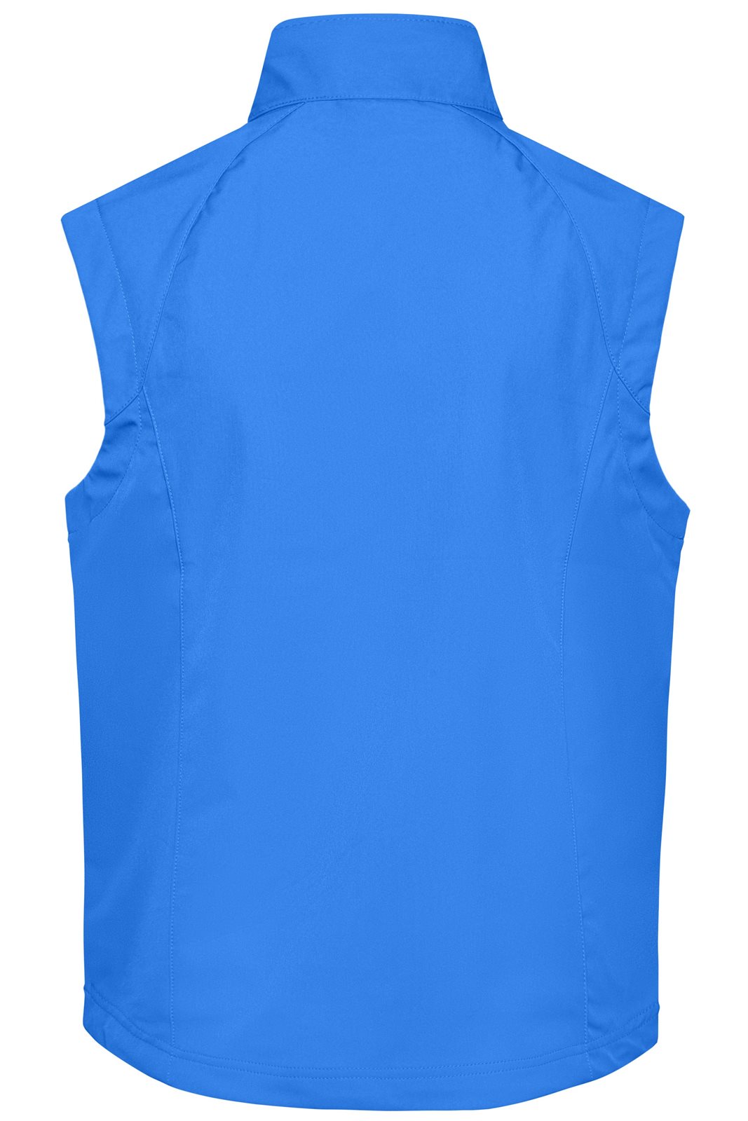 Weste Herren Blau – Men's Softshell Vest, Detailansicht