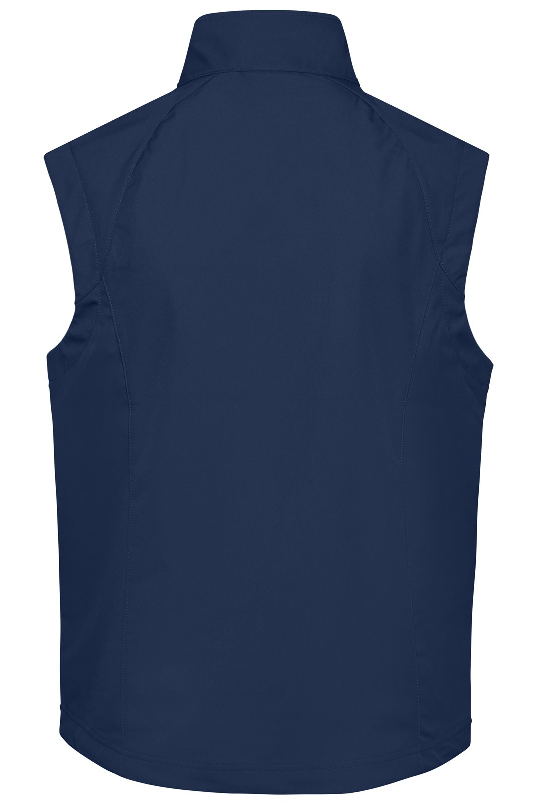 Weste Herren Blau – Men's Softshell Vest, Detailansicht