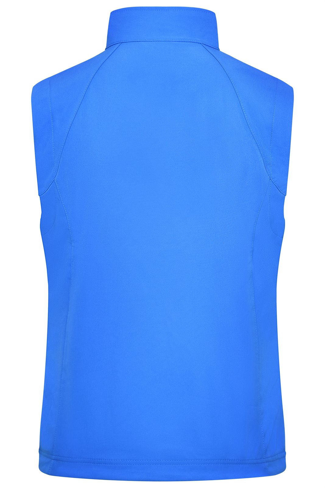 Weste Damen Blau – Ladies' Softshell Vest, Detailansicht